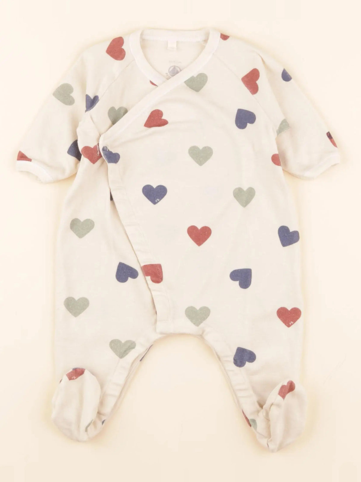 Pyjama coton beige