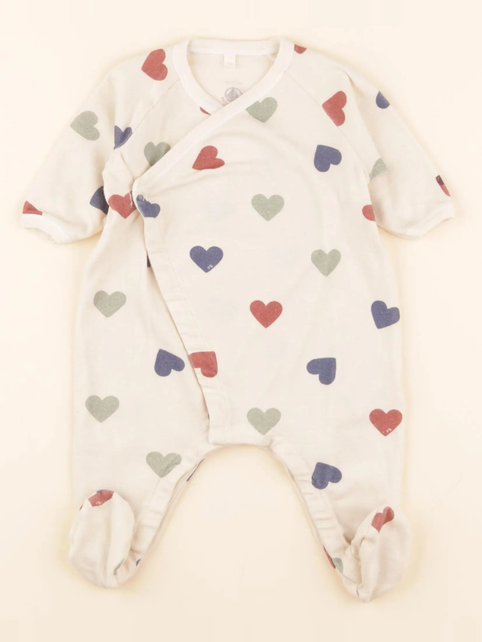 Pyjama coton beige