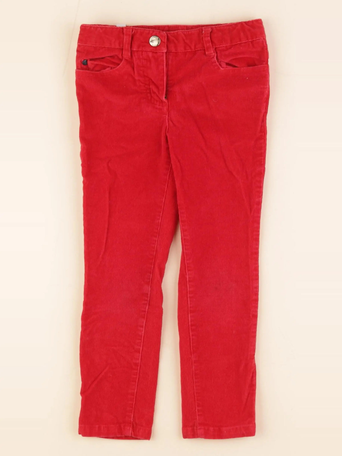 Jacadi - pantalon rouge - 4 ans