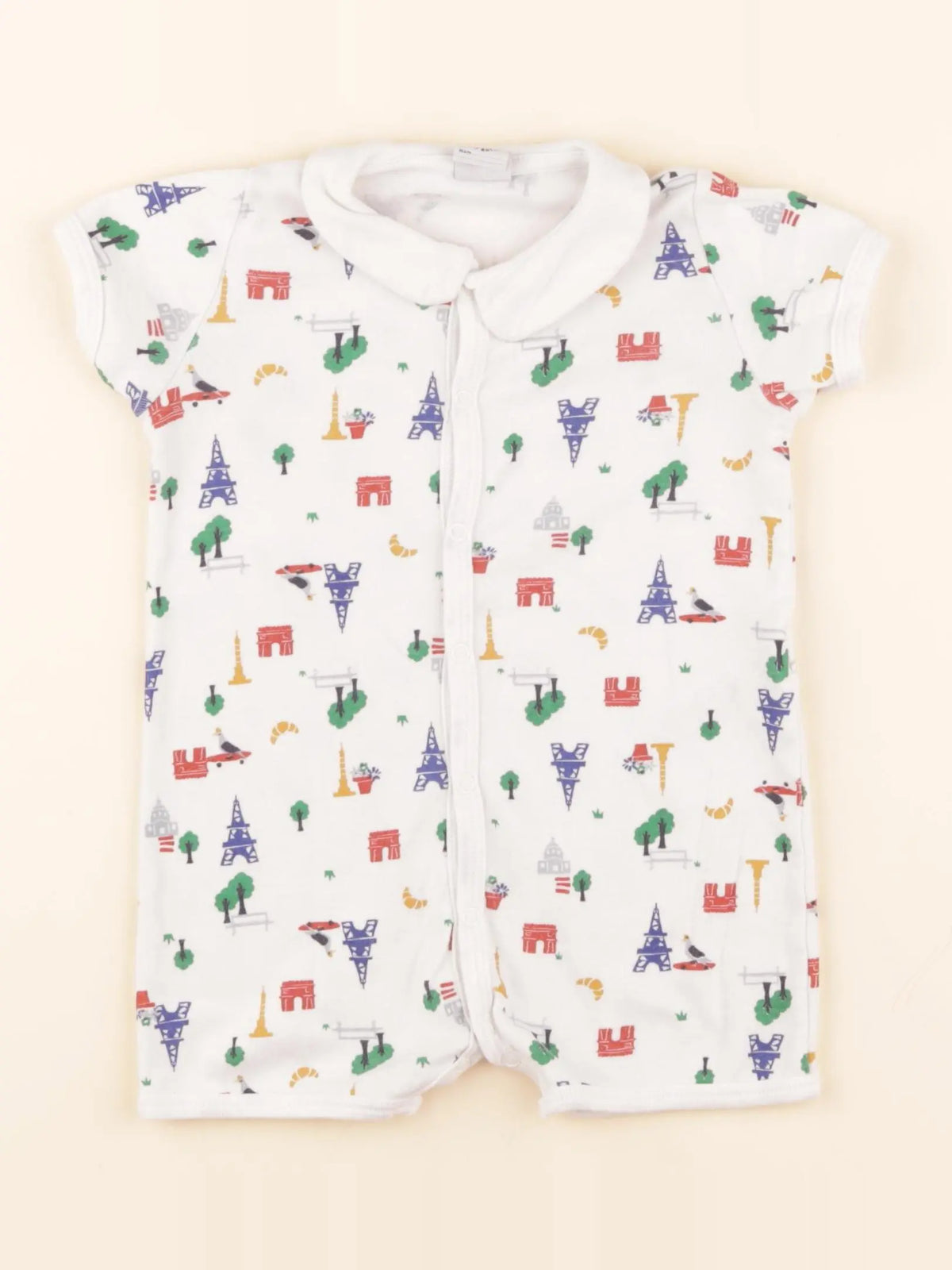 Pyjama coton multicolore
