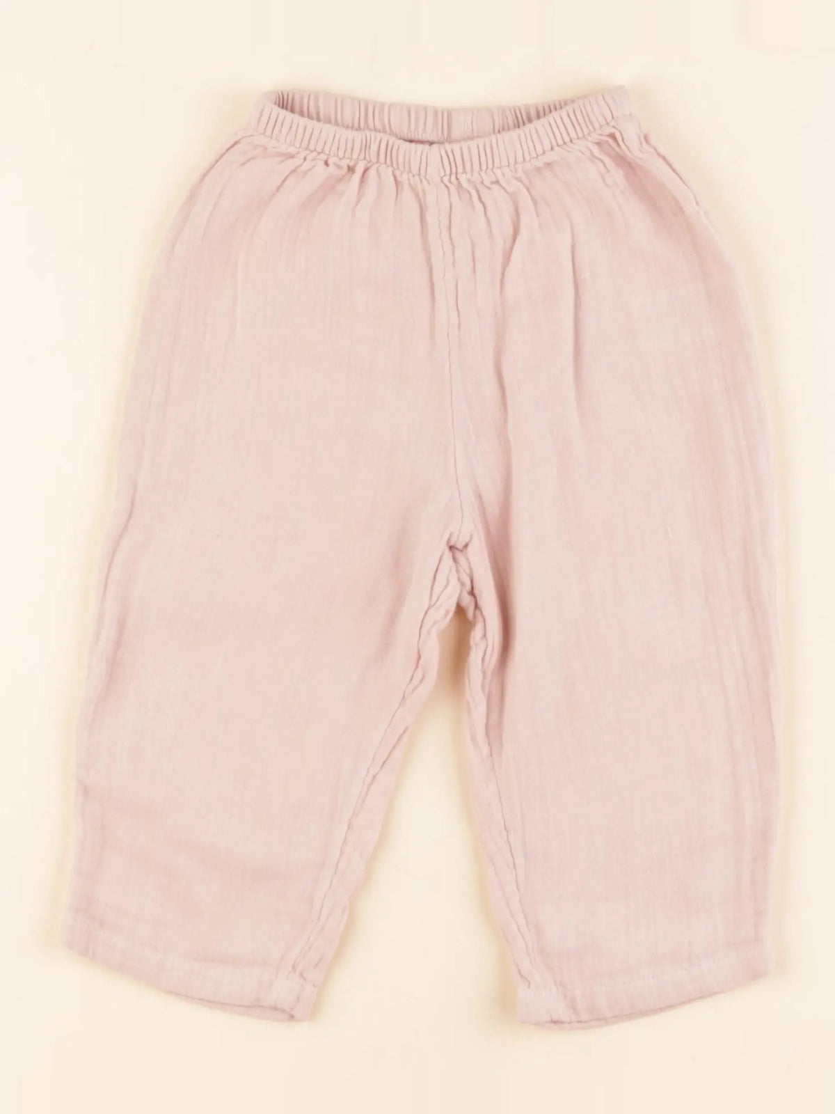 Petit Bateau - pantalon rose - 18 mois