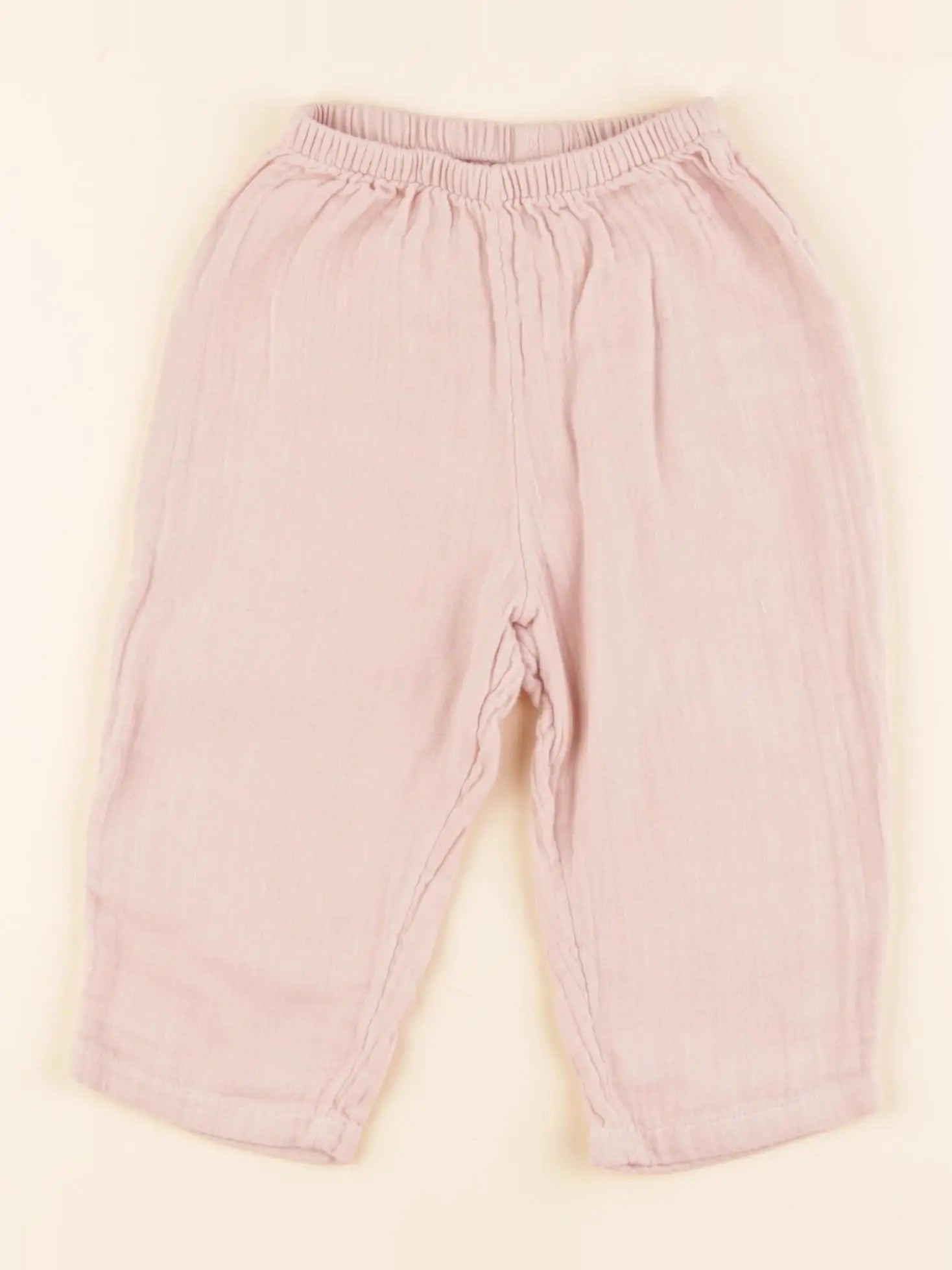 Petit Bateau - pantalon rose - 18 mois
