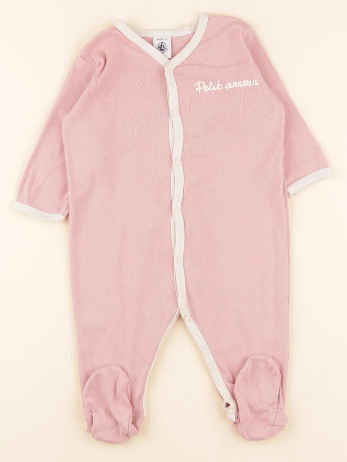 Pyjama coton rose