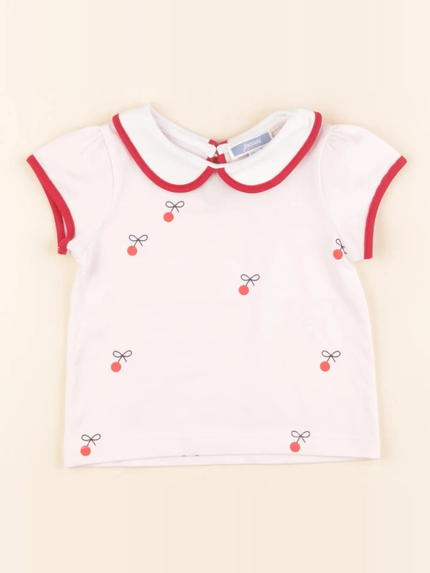 Jacadi - tee-shirt blanc - 12 mois