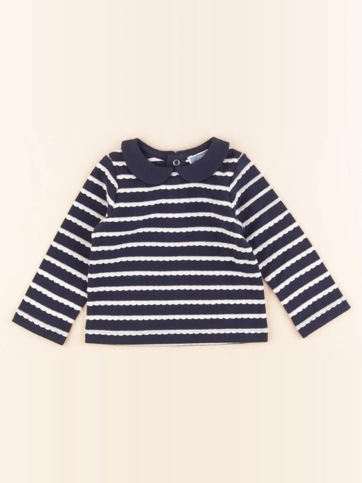 Jacadi - tee-shirt bleu - 12 mois