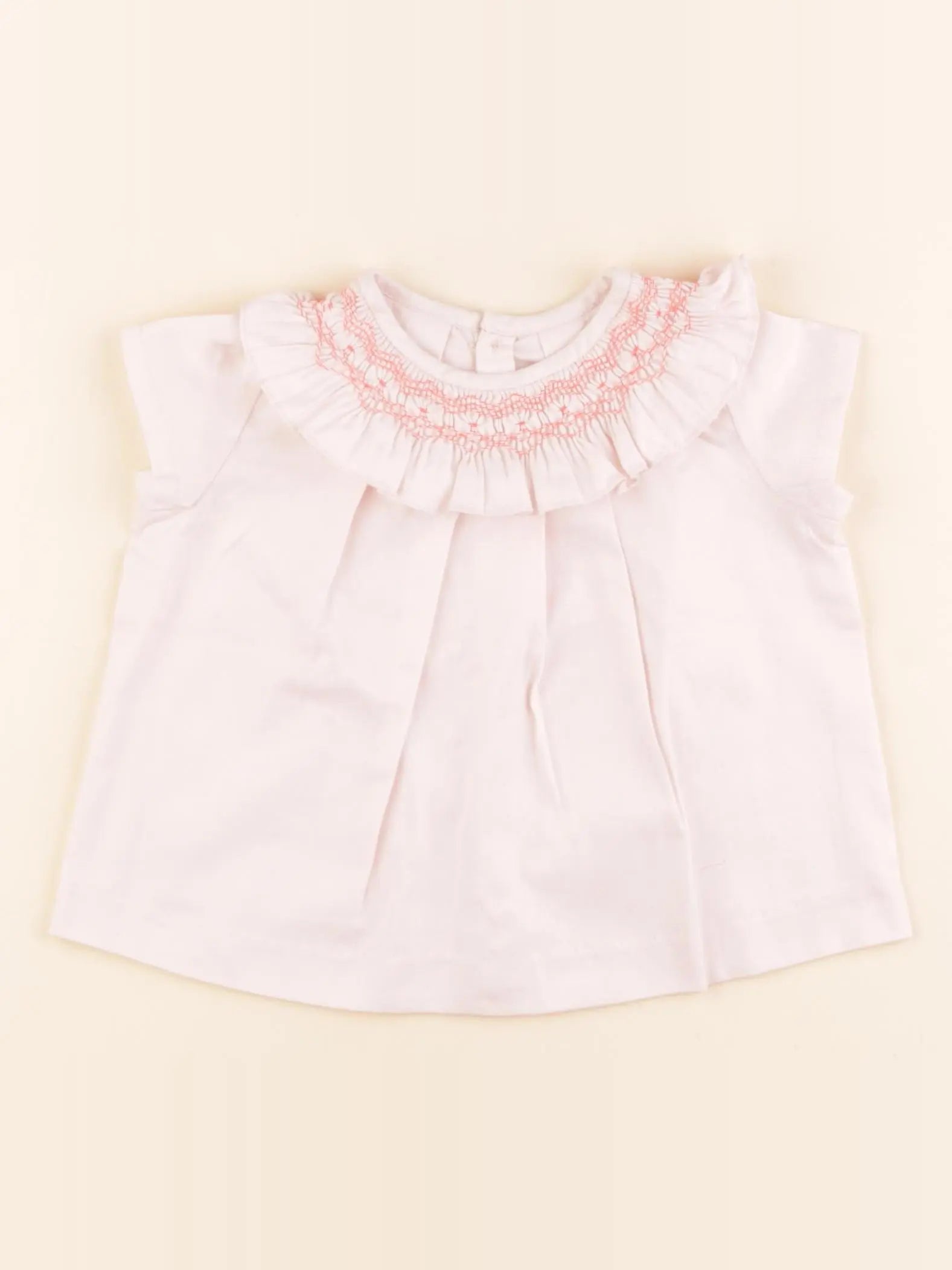 Jacadi - blouse rose - 12 mois