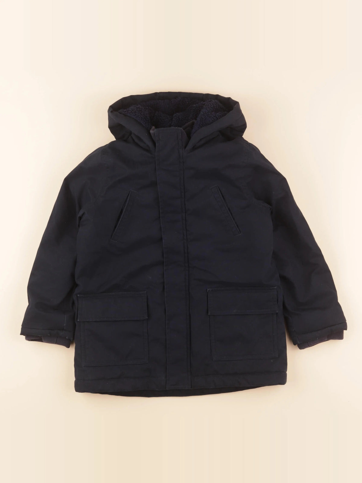 Parka bleu