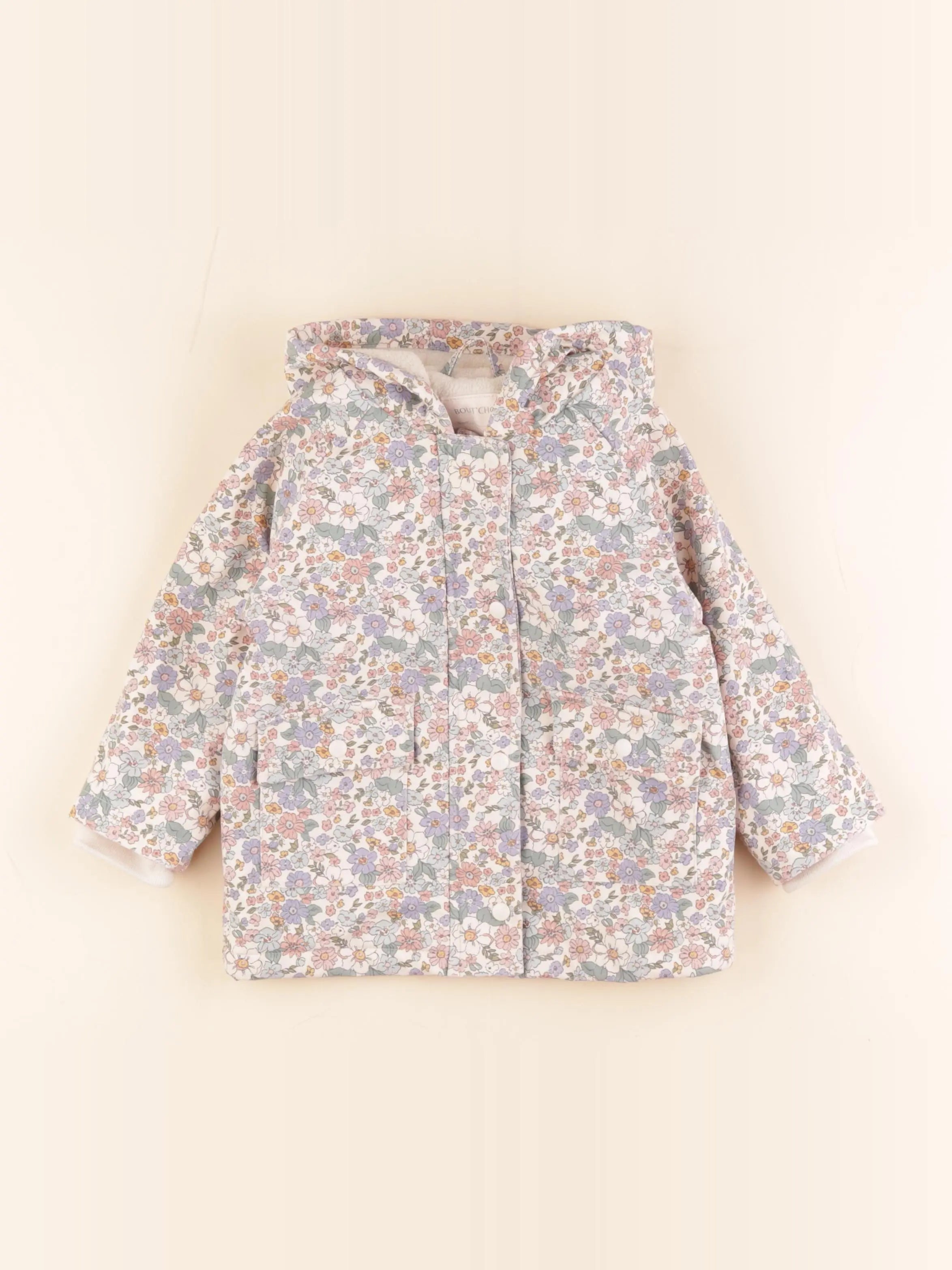 Boutchou - parka multicolore - 18 mois