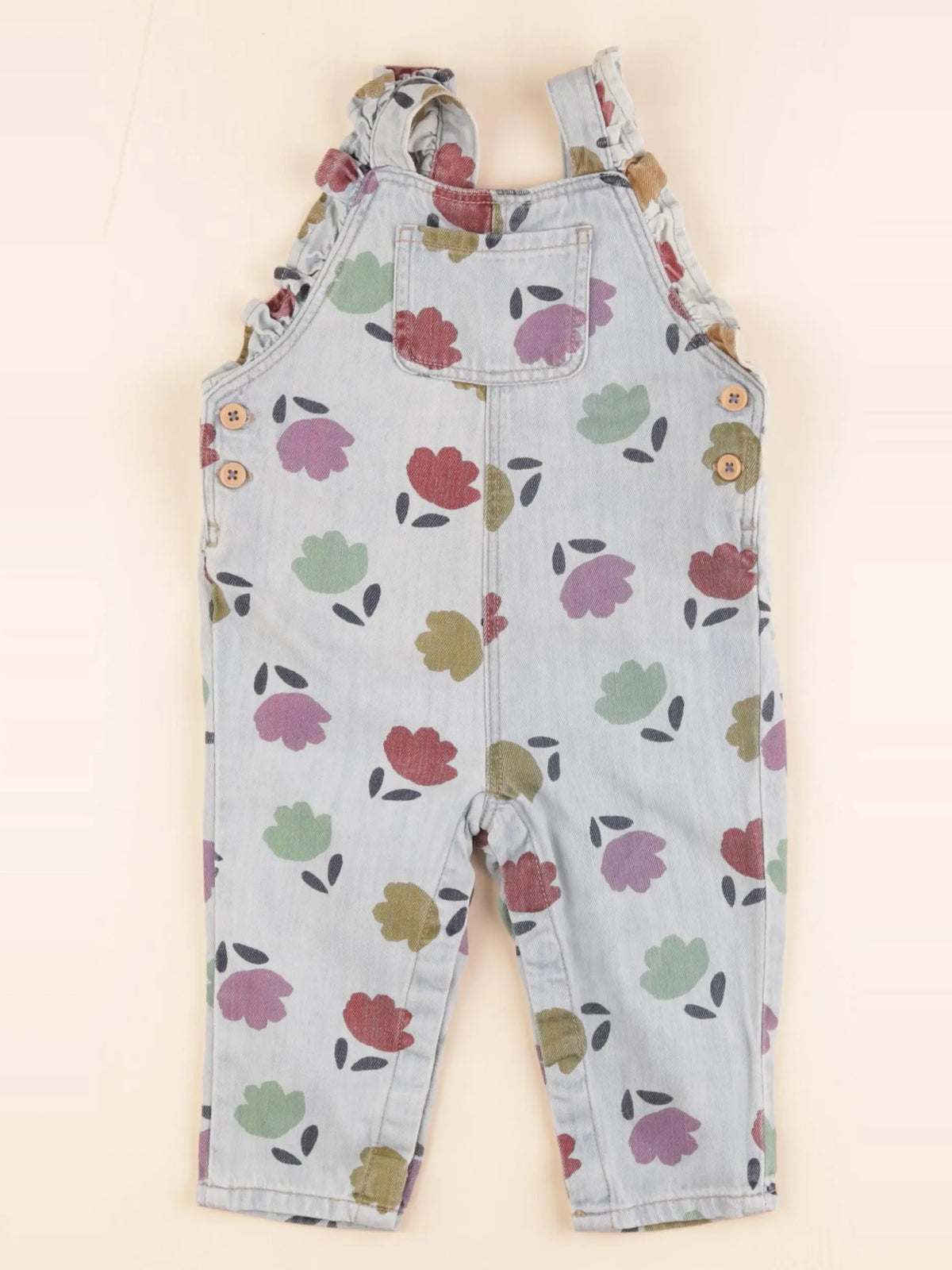 Boutchou - salopette bleu - 12 mois