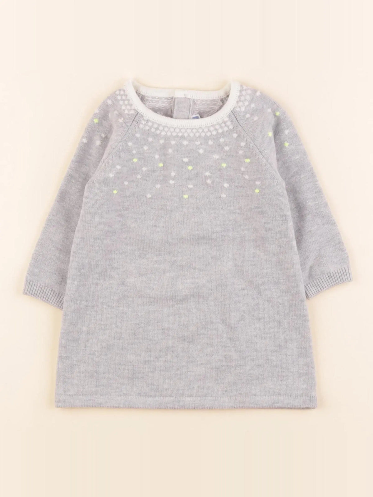 Jacadi - robe gris - 6 mois