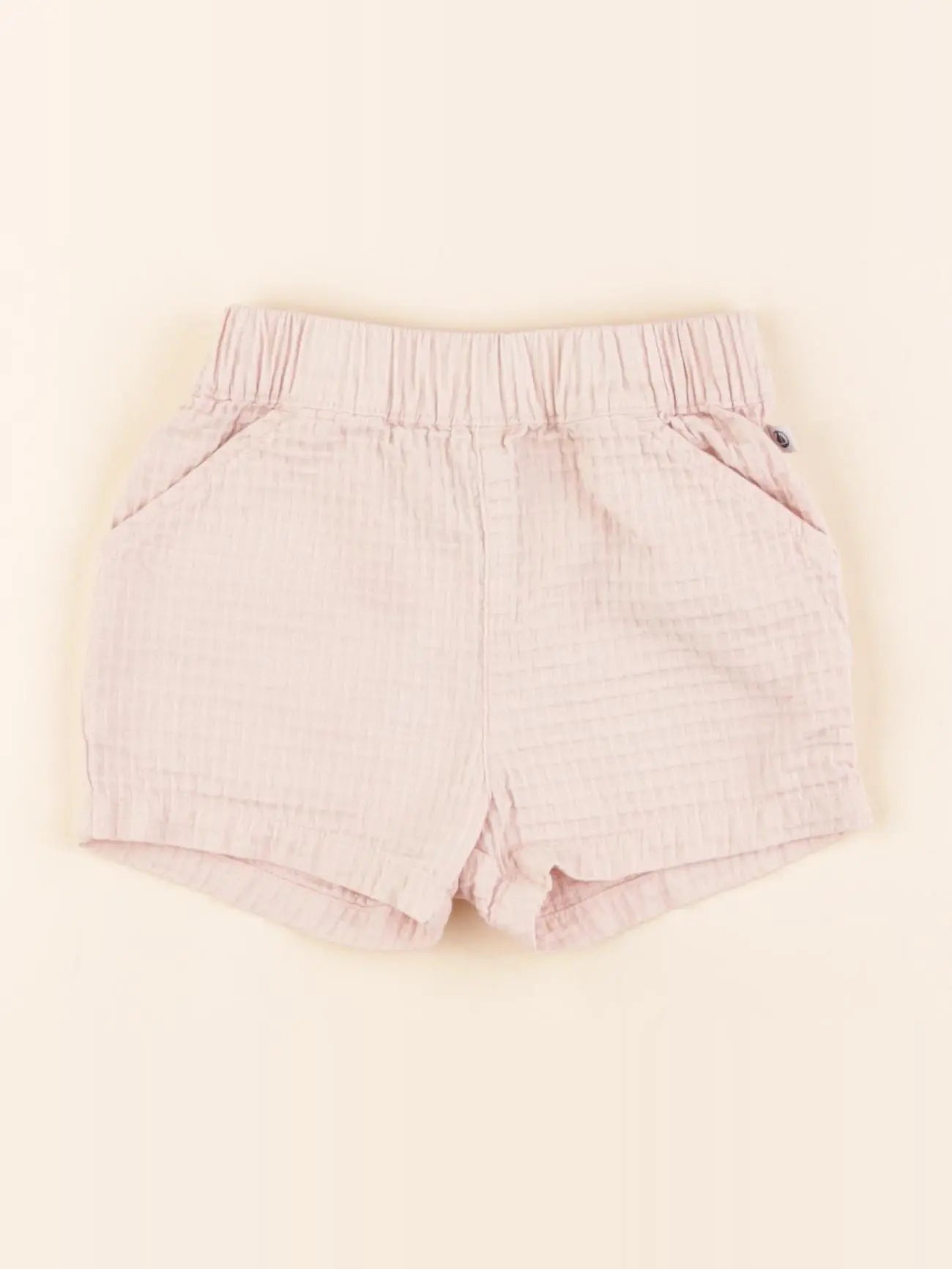 Petit Bateau - short rose - 12 mois