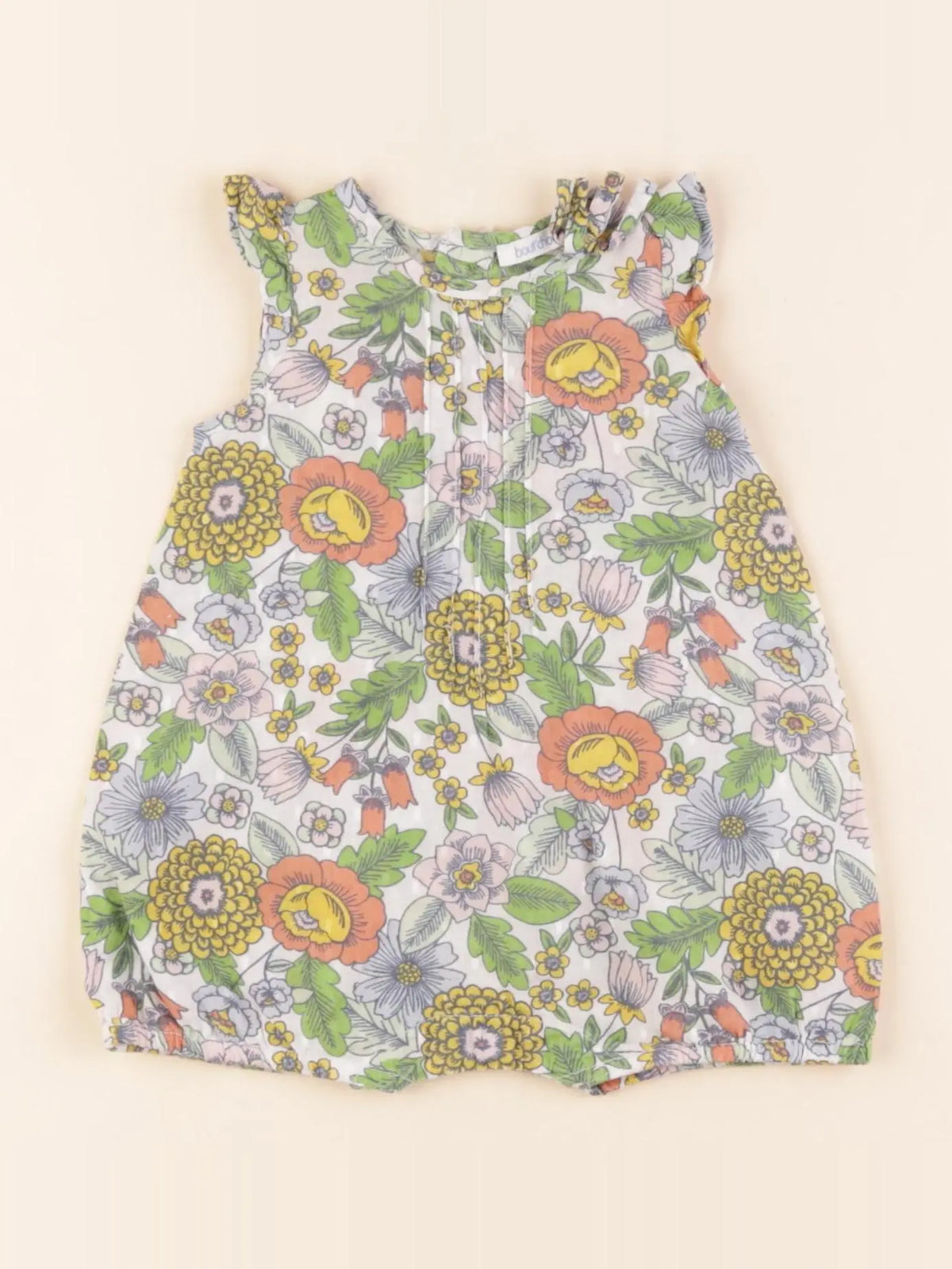 Boutchou - combinaison multicolore - 1 mois