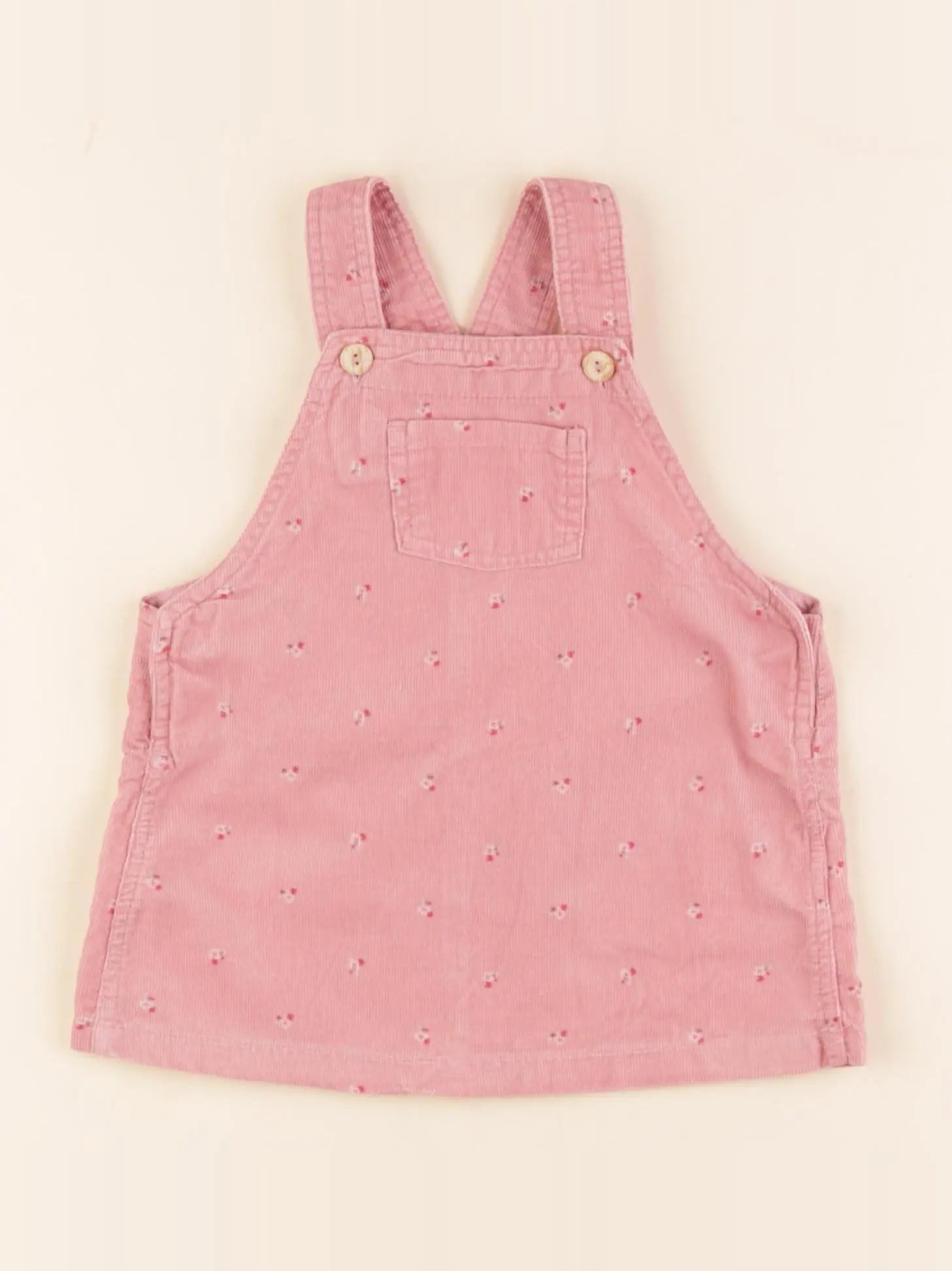 H&M - robe rose - 4/6 mois