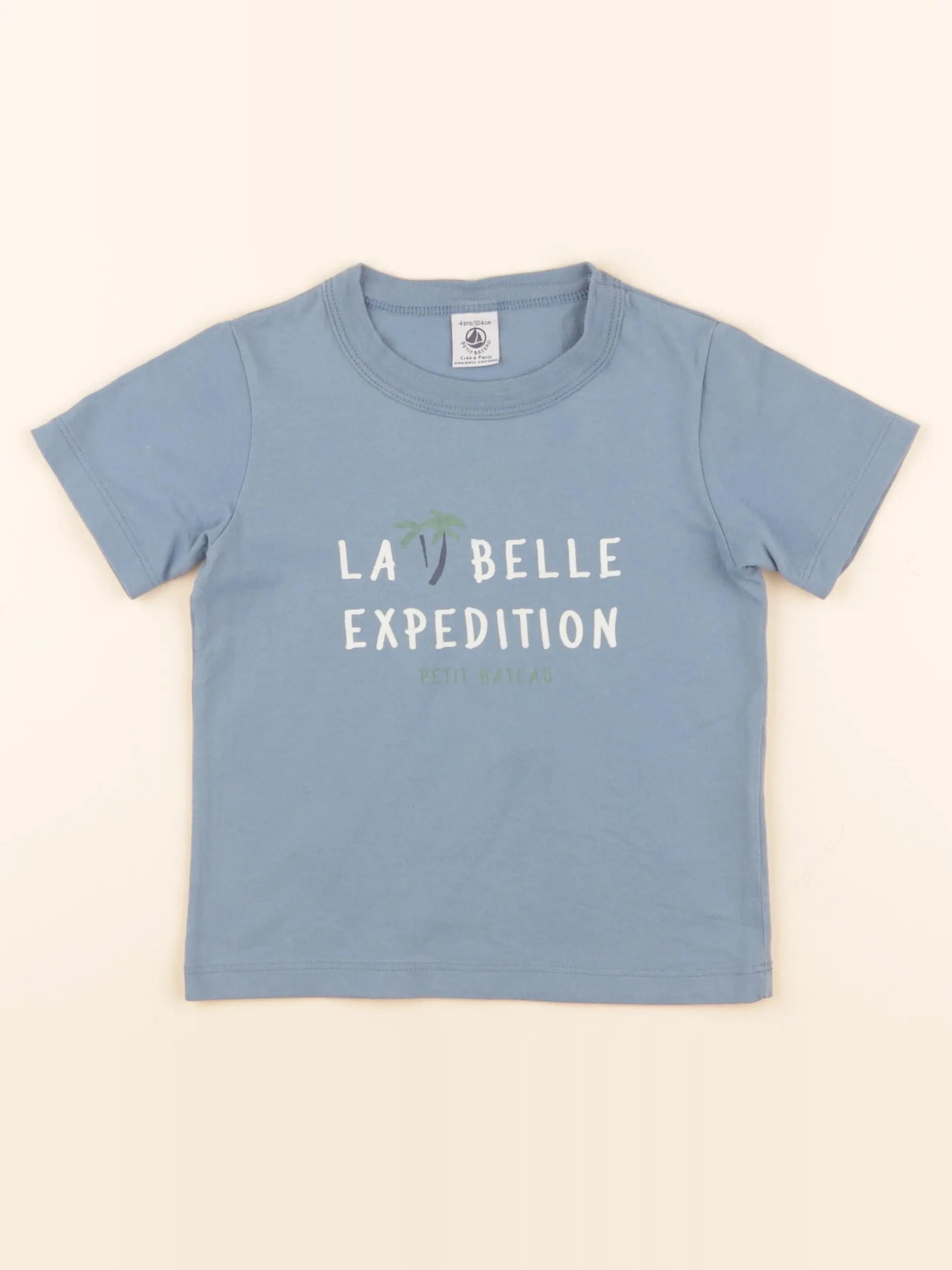 Tee-shirt bleu