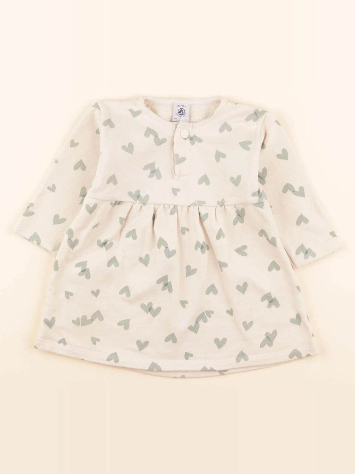 Robe blanc, vert