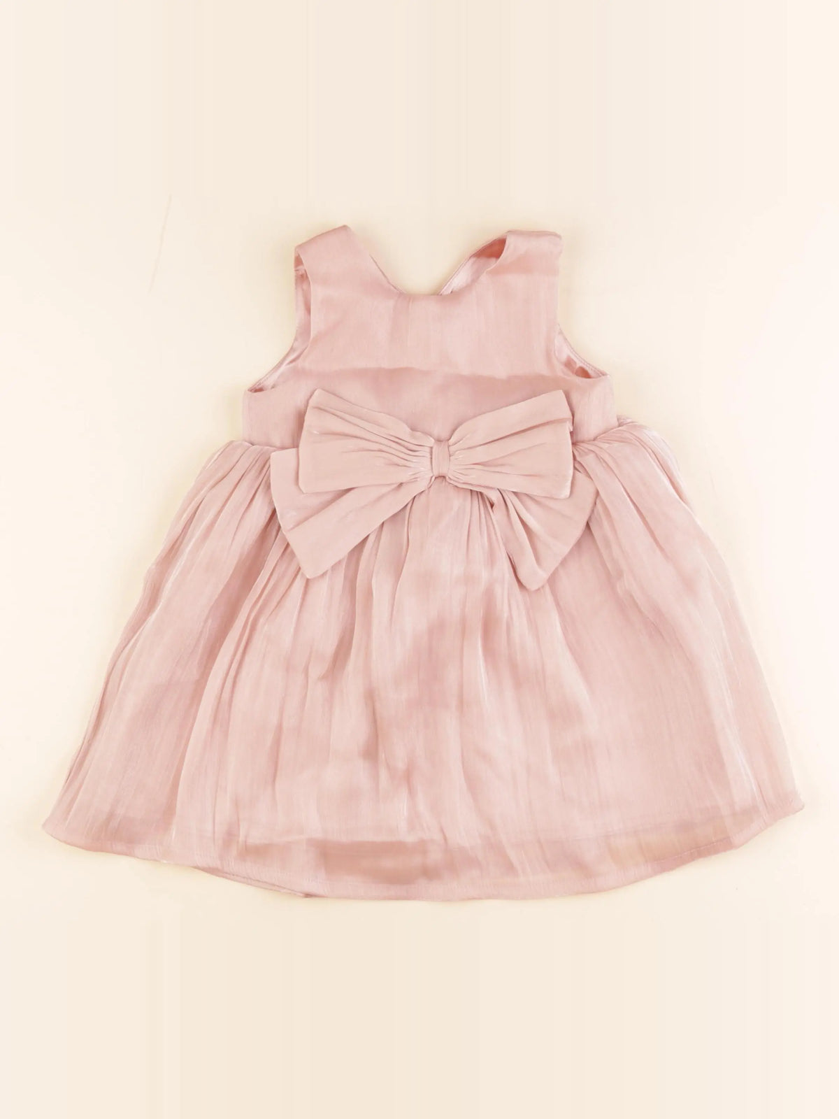 H&M - robe rose - 12/18 mois