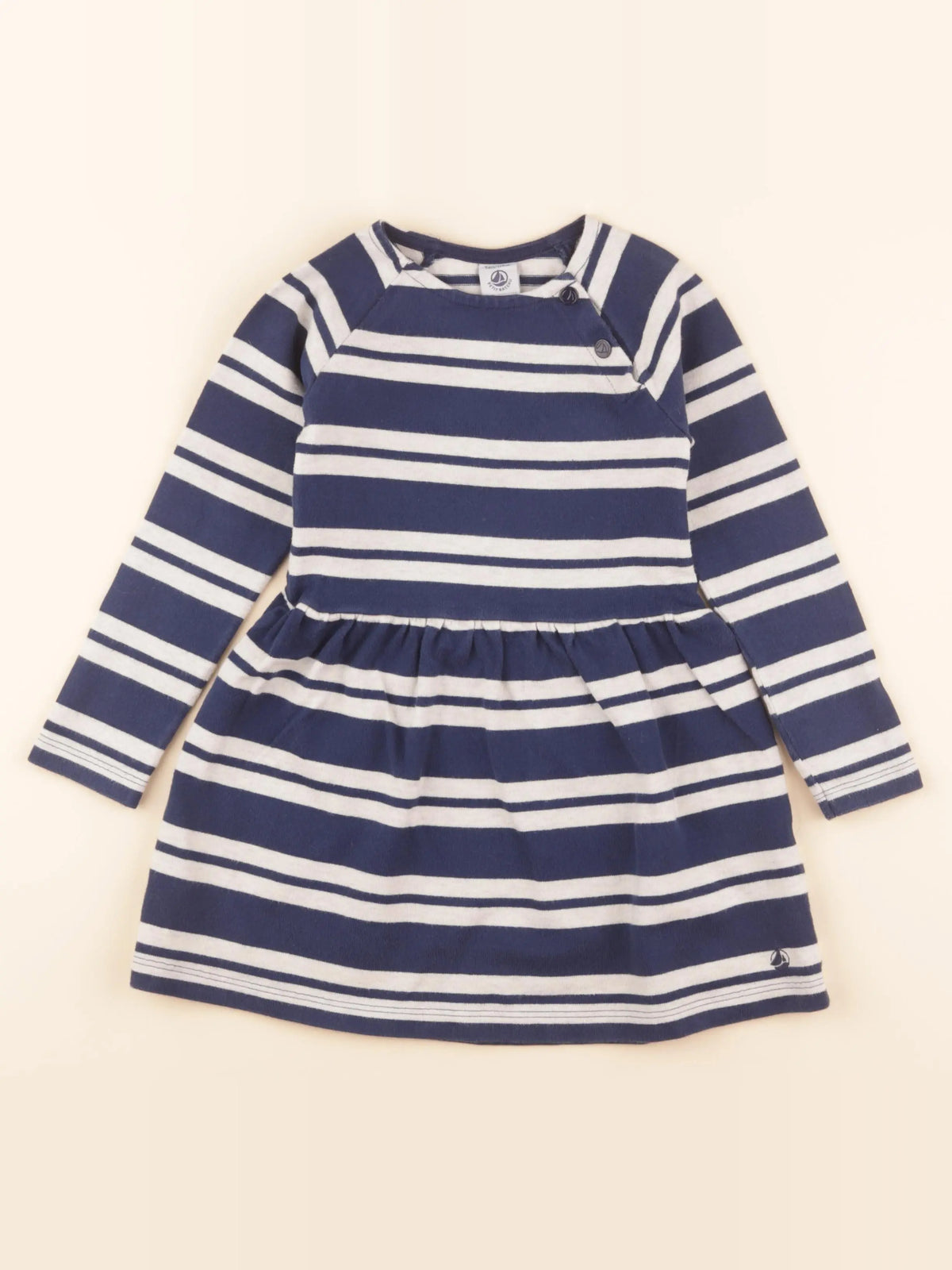 Robe bleu, blanc