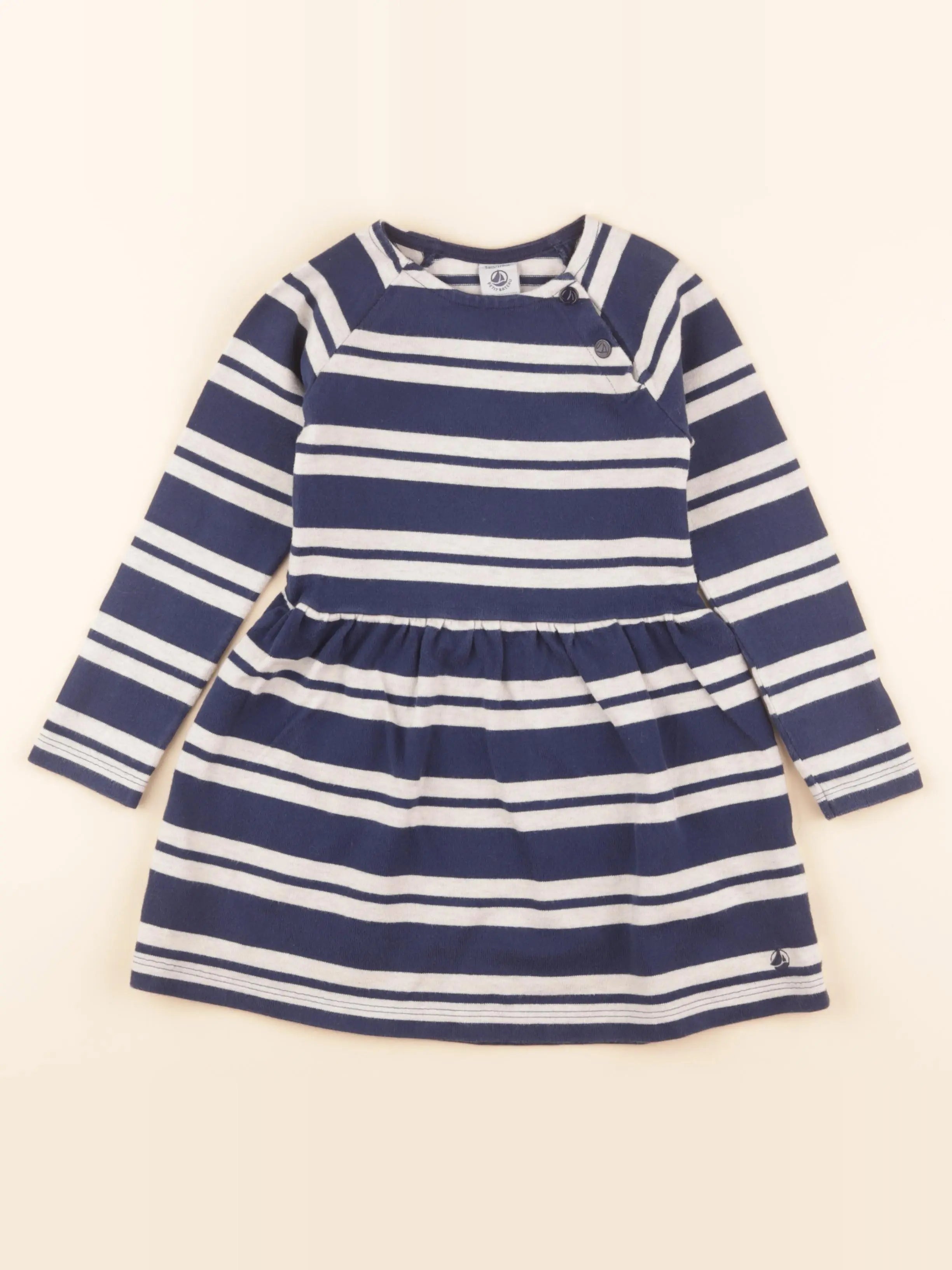 Robe bleu, blanc