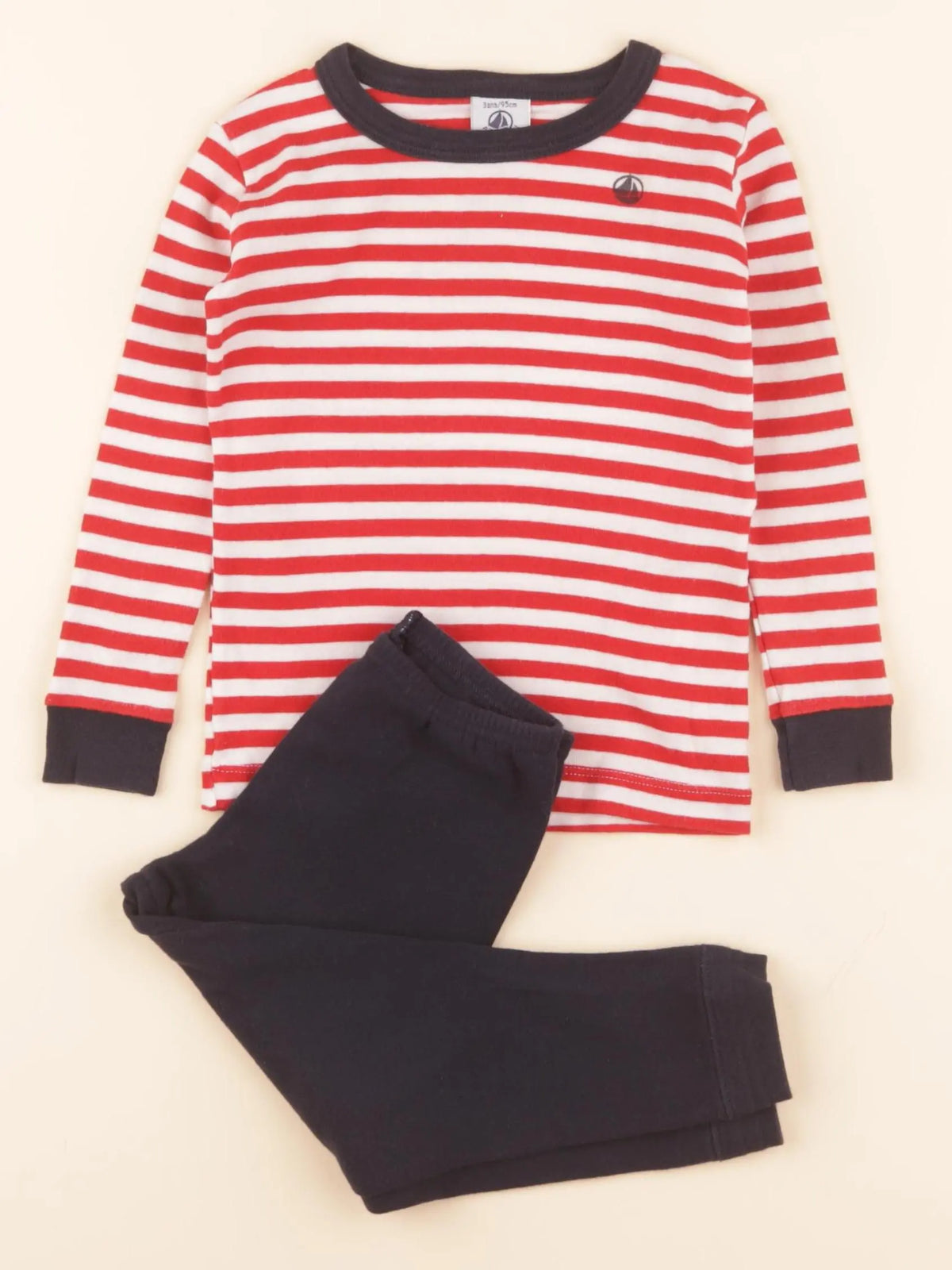 Pyjama coton rouge