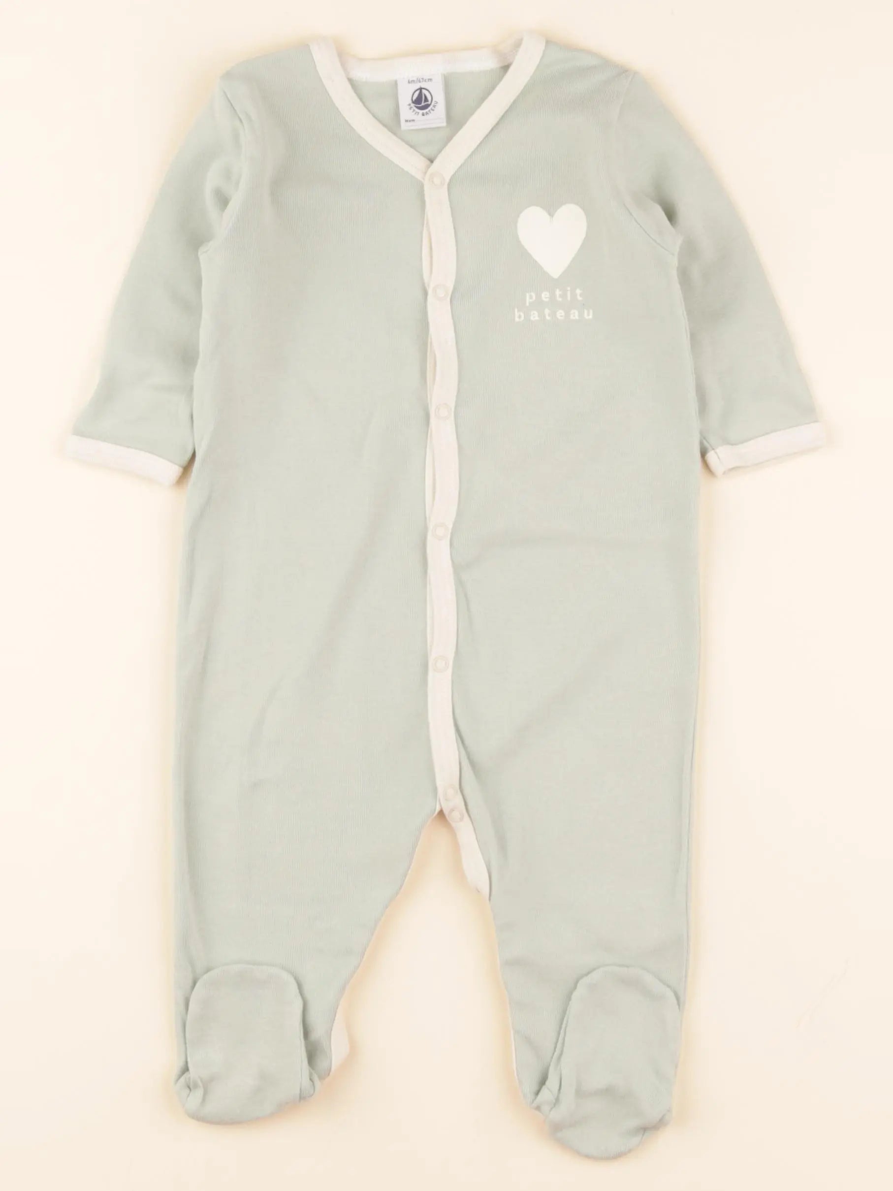 Pyjama coton vert