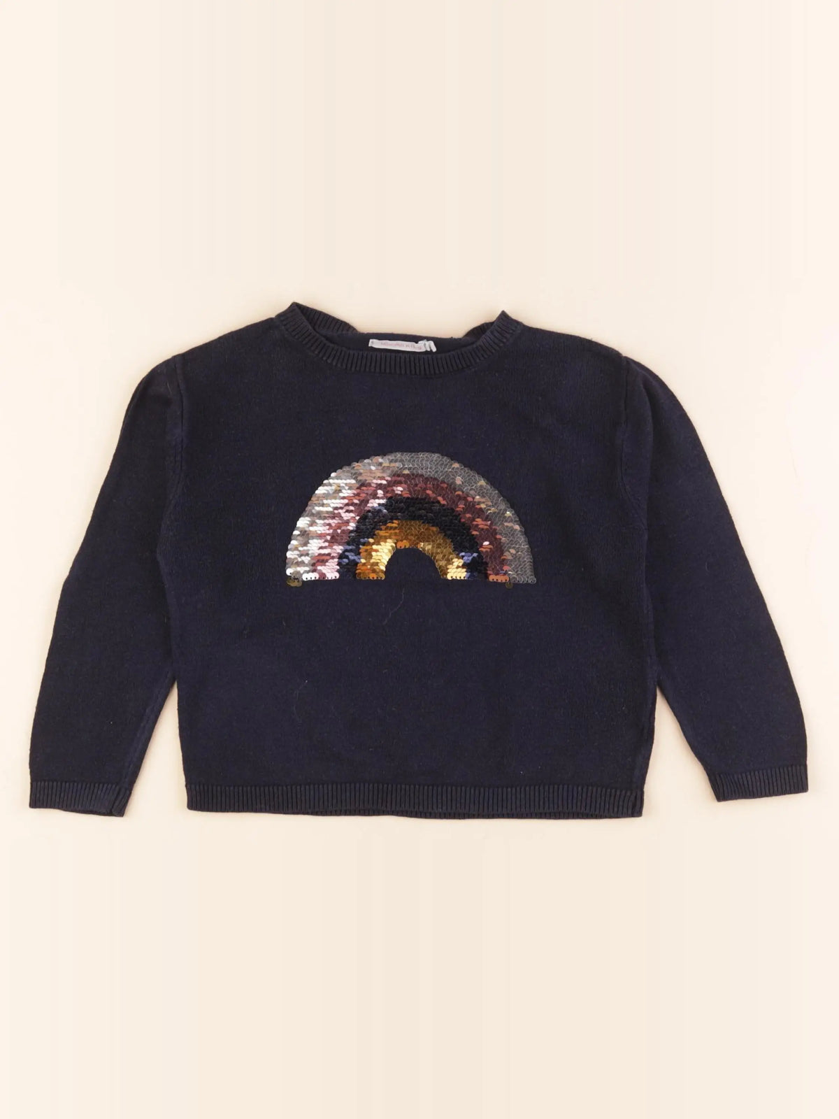 Monoprix - pull bleu - 3 ans