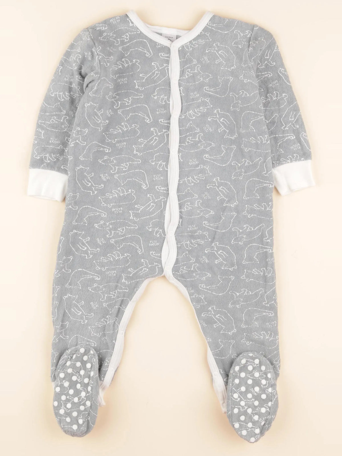 Pyjama velours vert