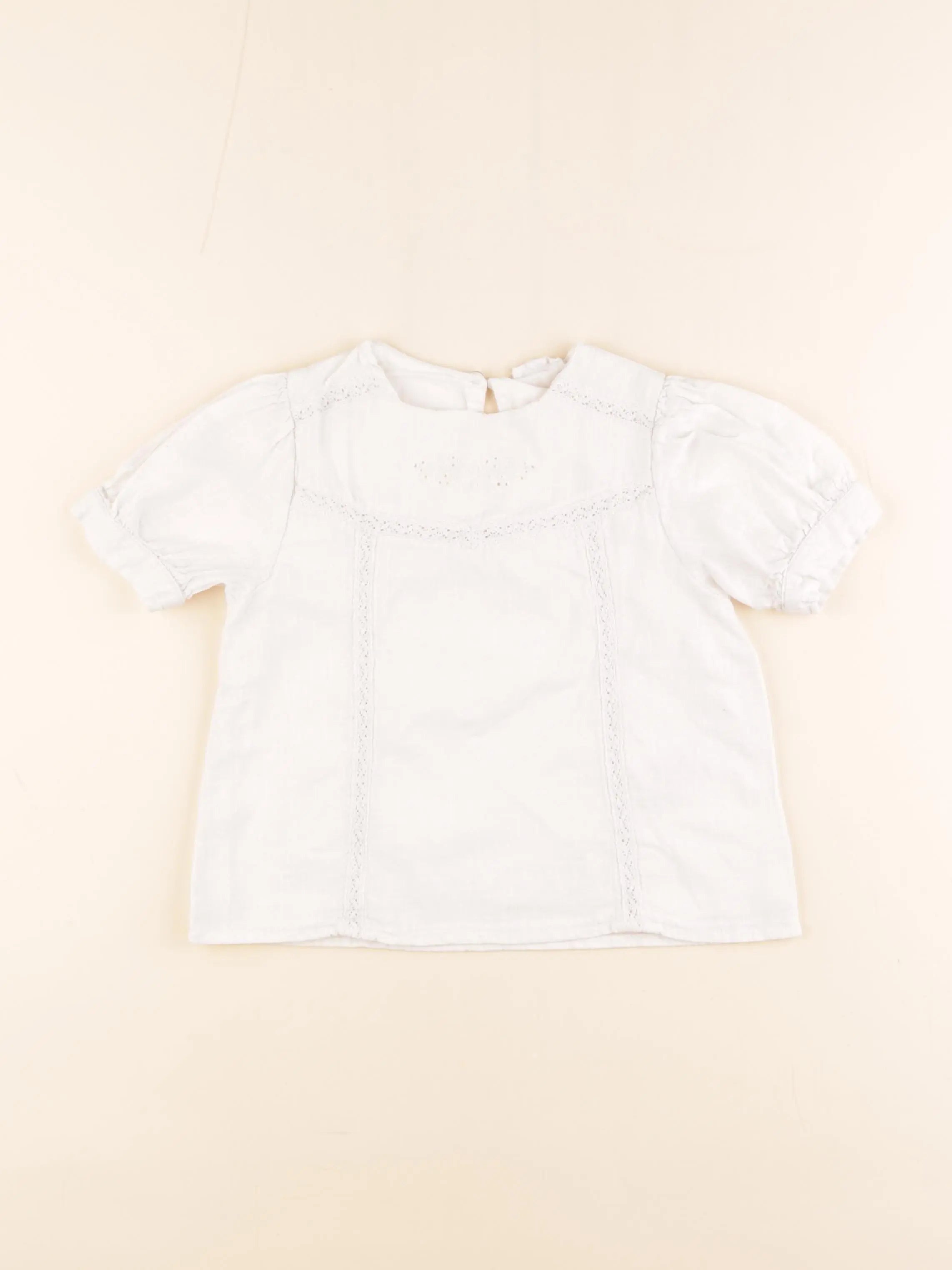 Vertbaudet - blouse blanc - 5 ans