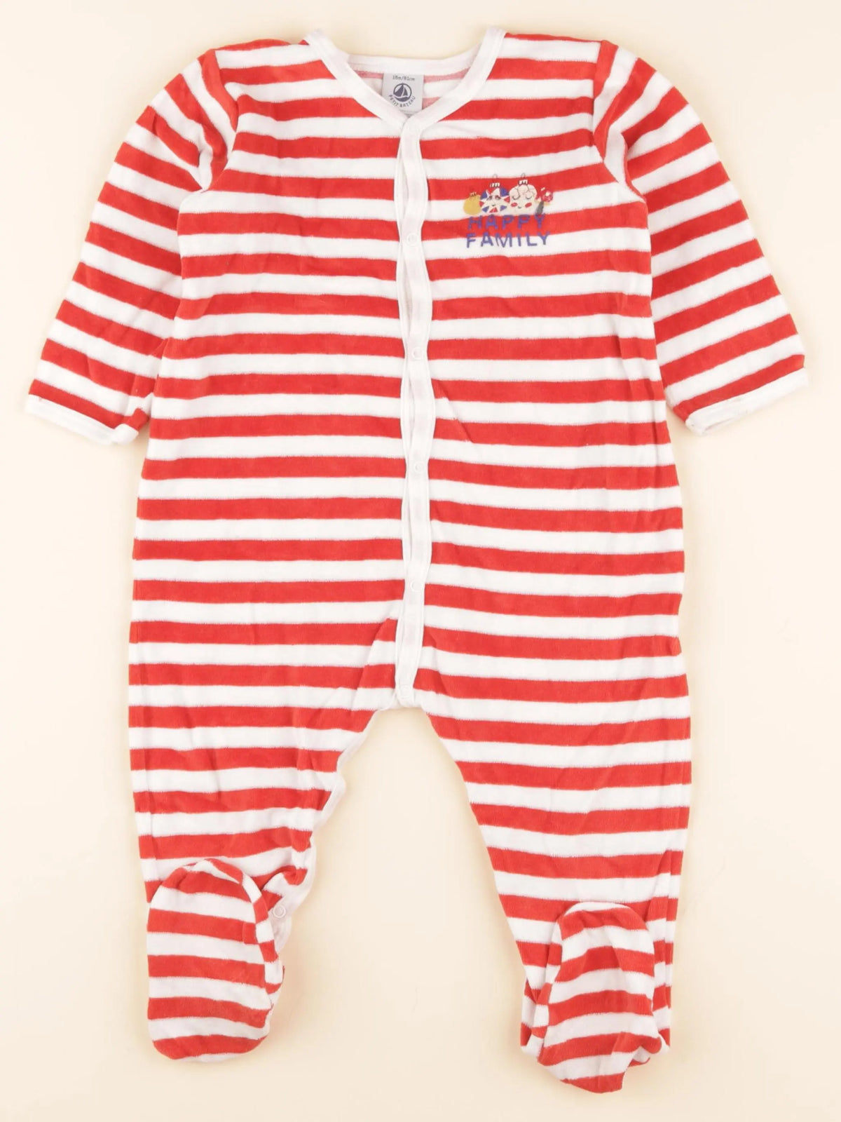 Pyjama velours rouge