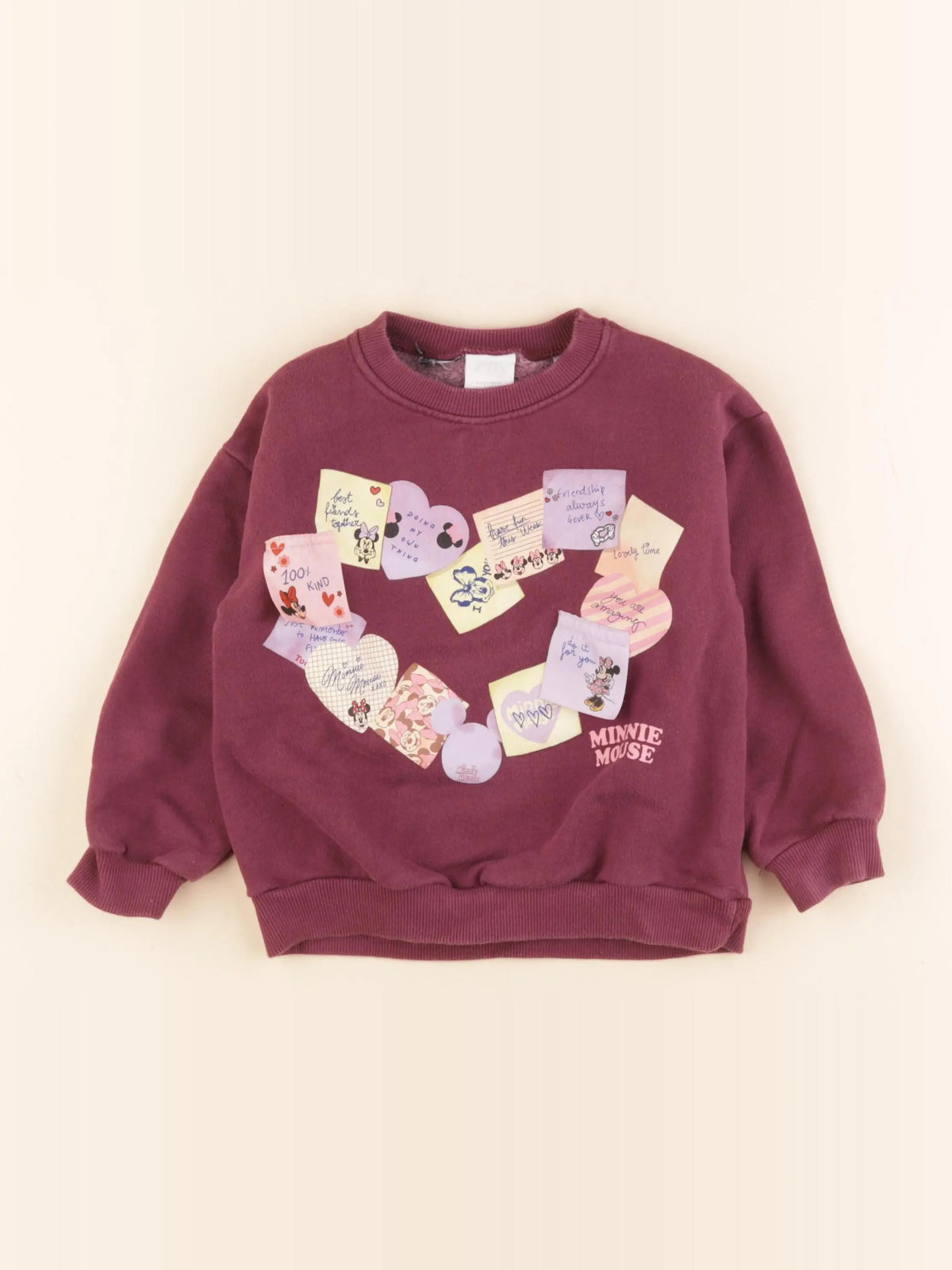Zara - sweat violet - 4 ans