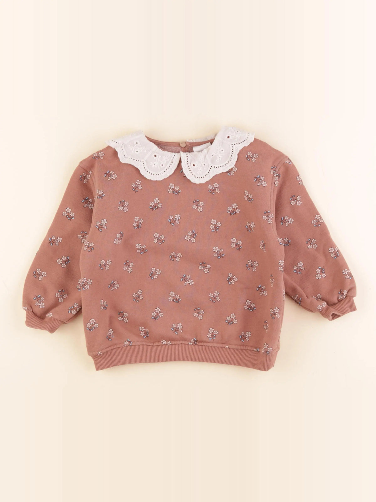 Zara - sweat marron - 4 ans