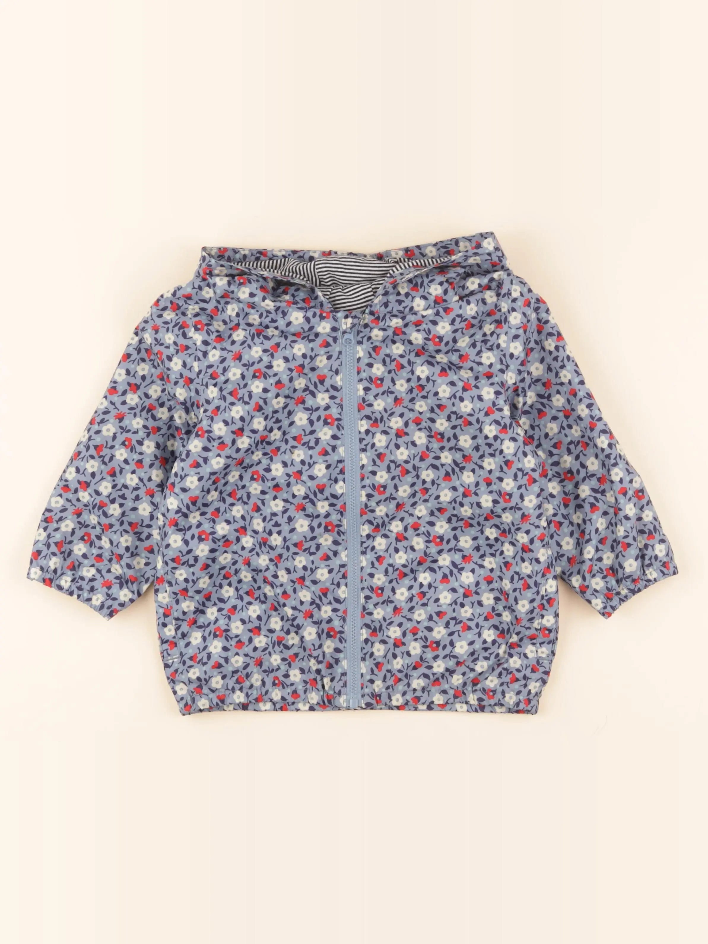 Imperméable bleu