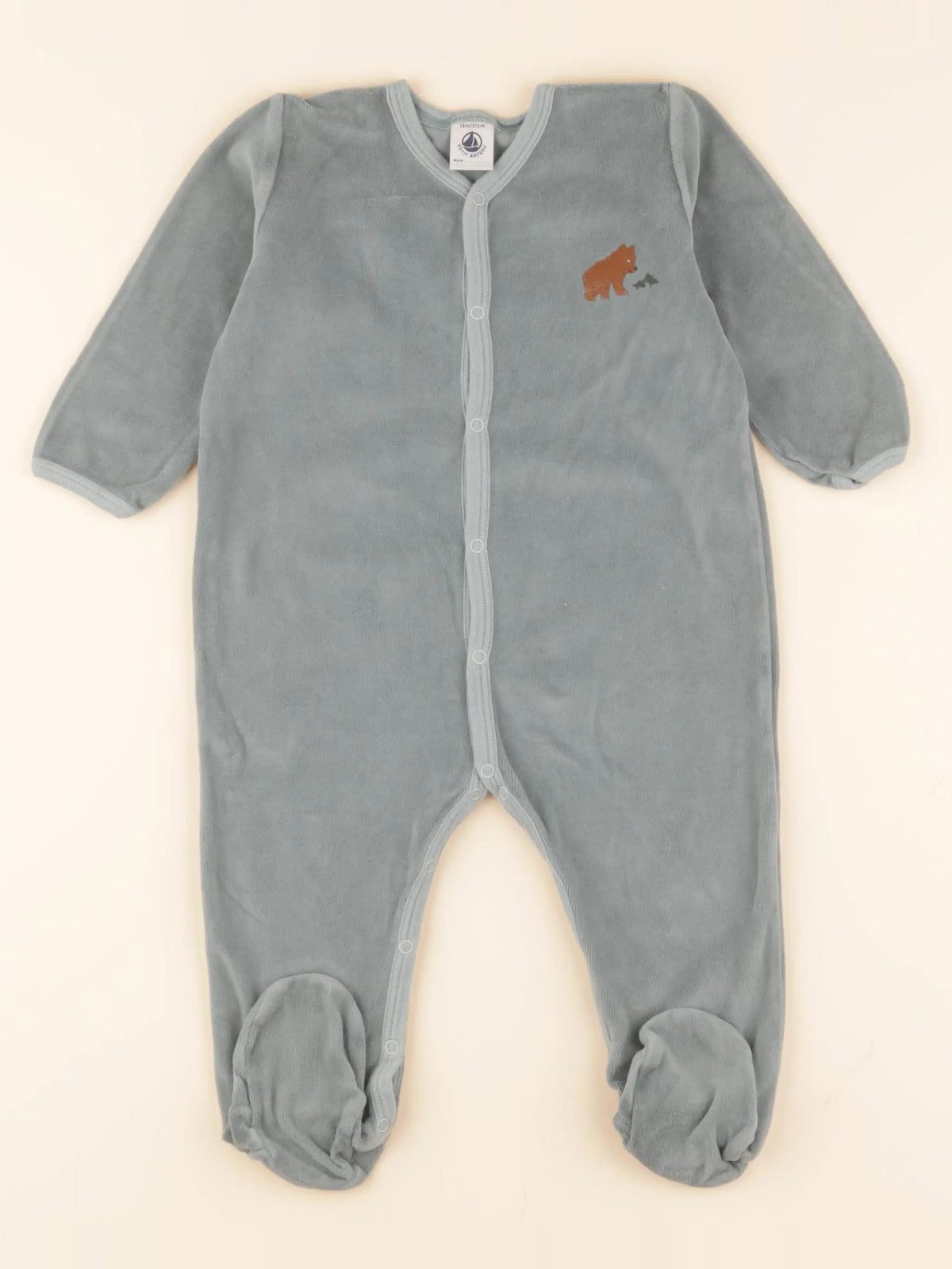 Pyjama velours vert