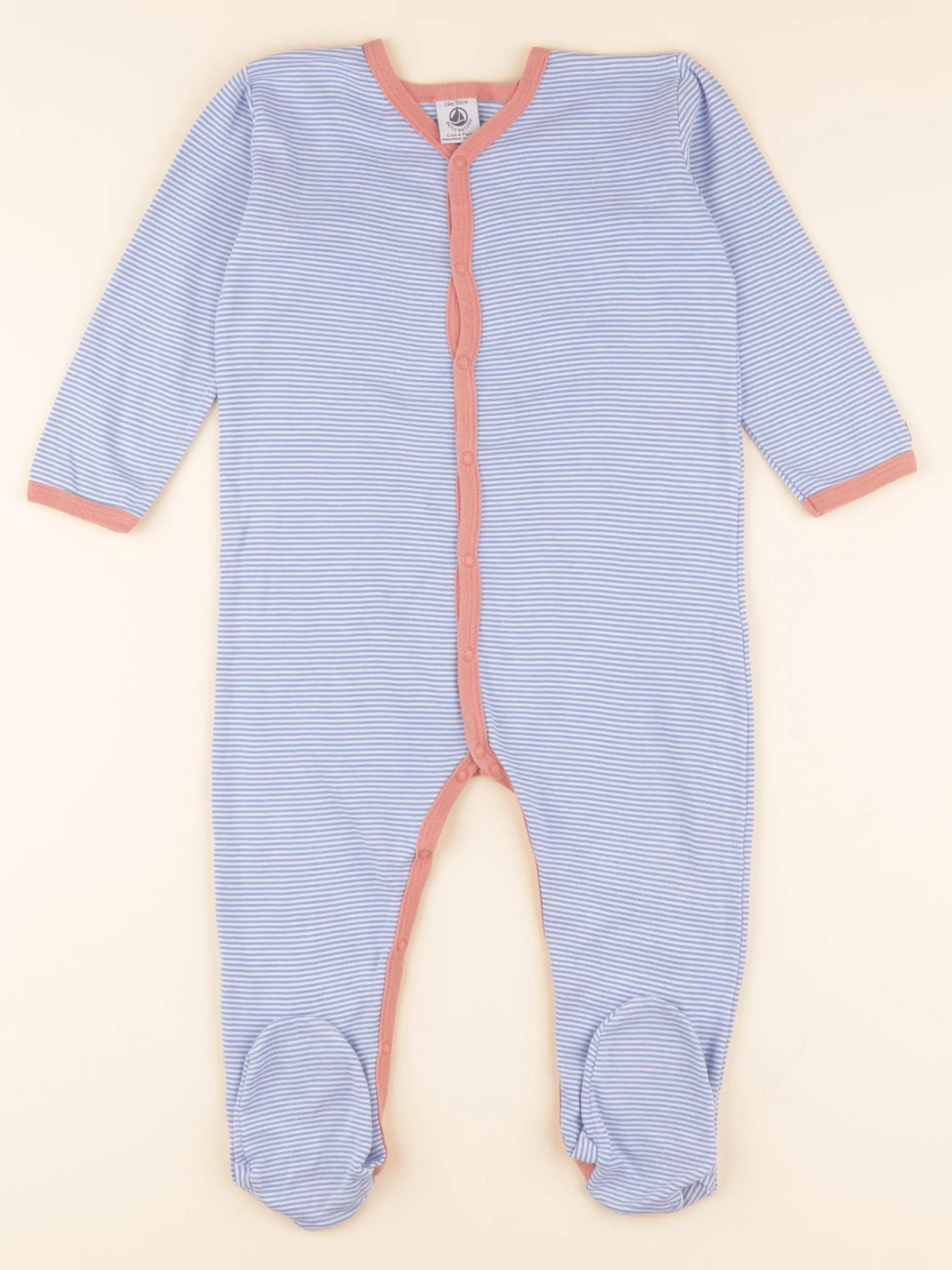 Pyjama coton bleu