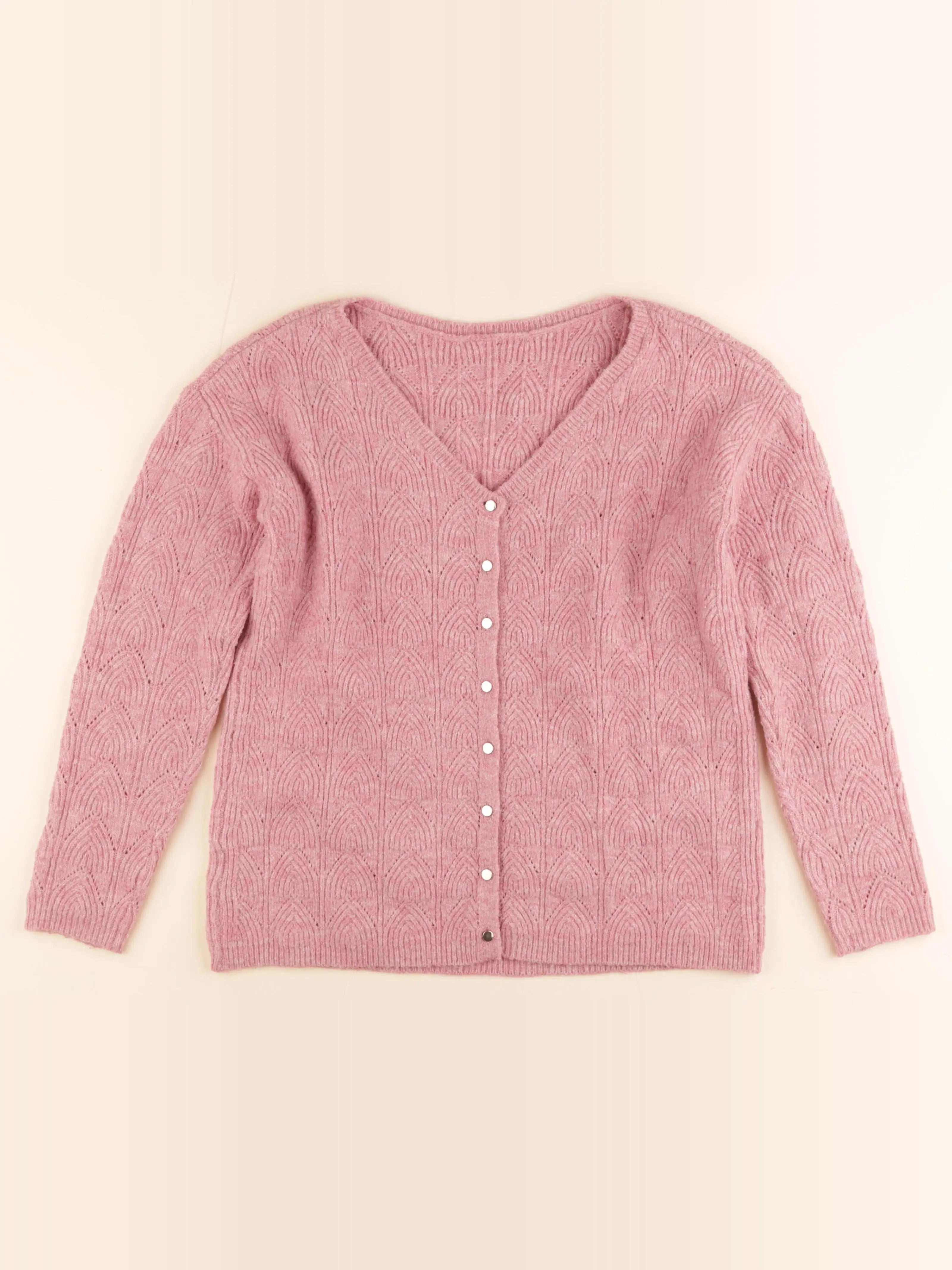 Vertbaudet - pull grossesse rose - 34 à 36