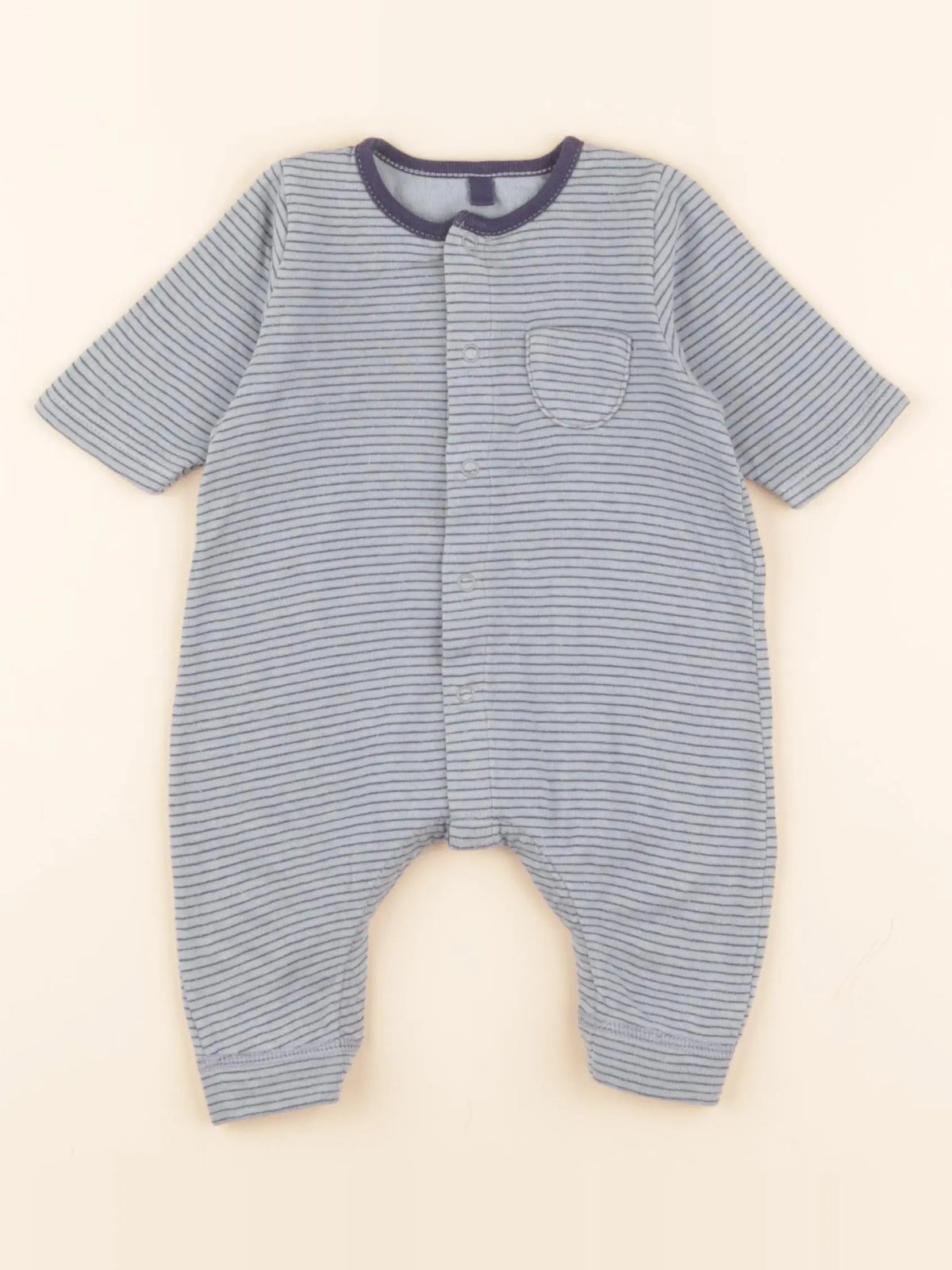 Pyjama coton bleu