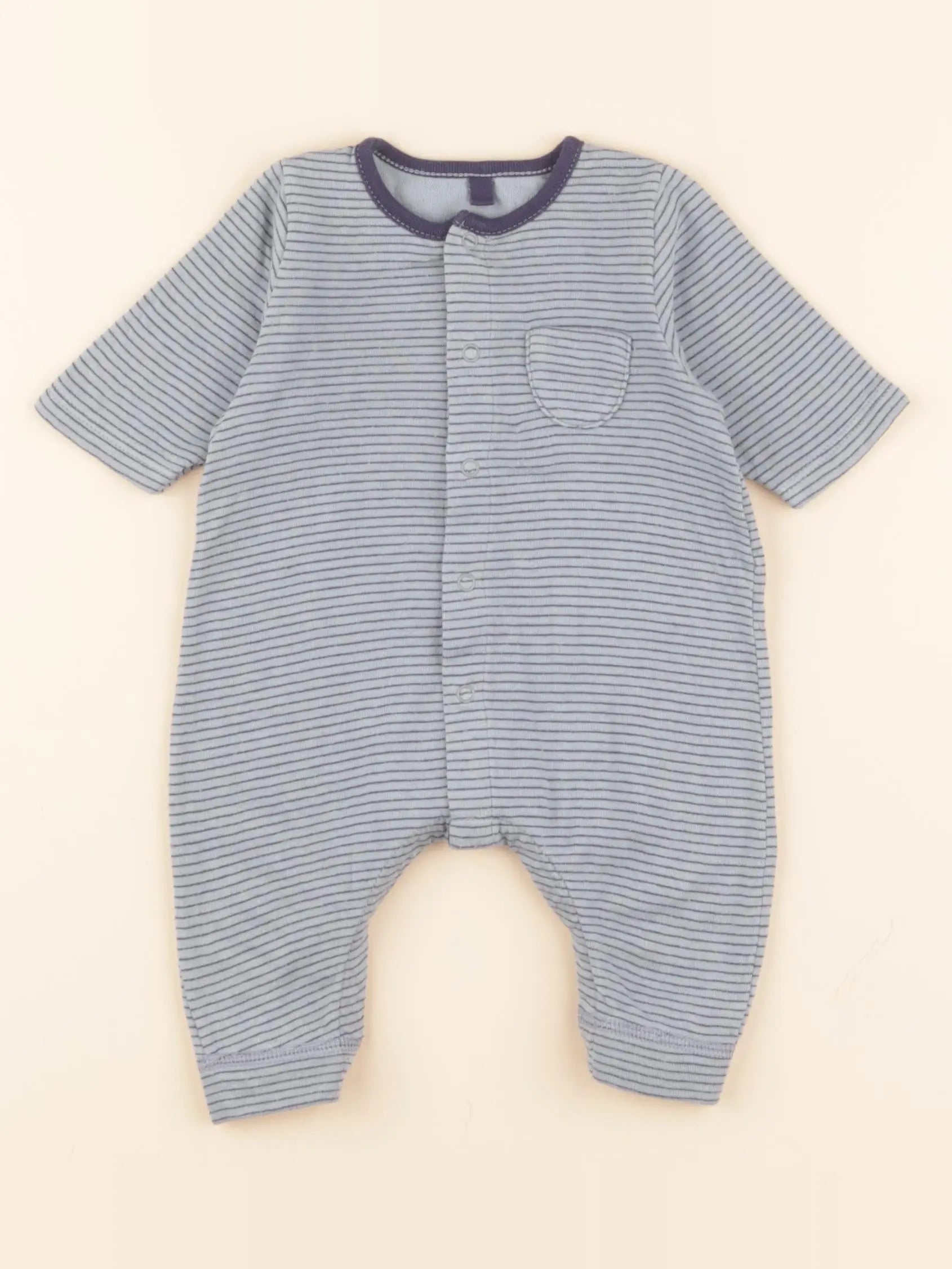 Pyjama coton bleu