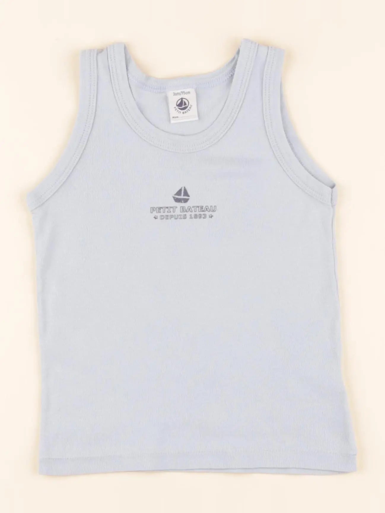 Maillot de corps bleu