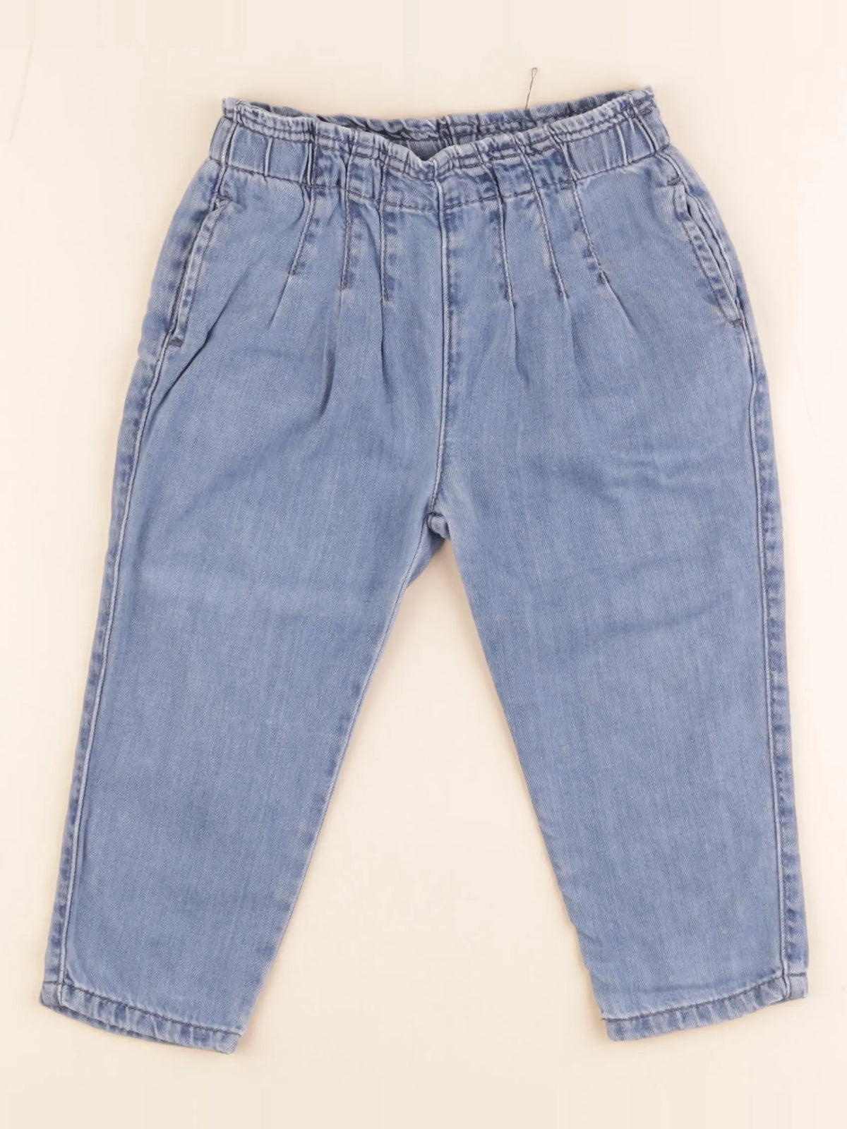 Boutchou - pantalon bleu - 2 ans
