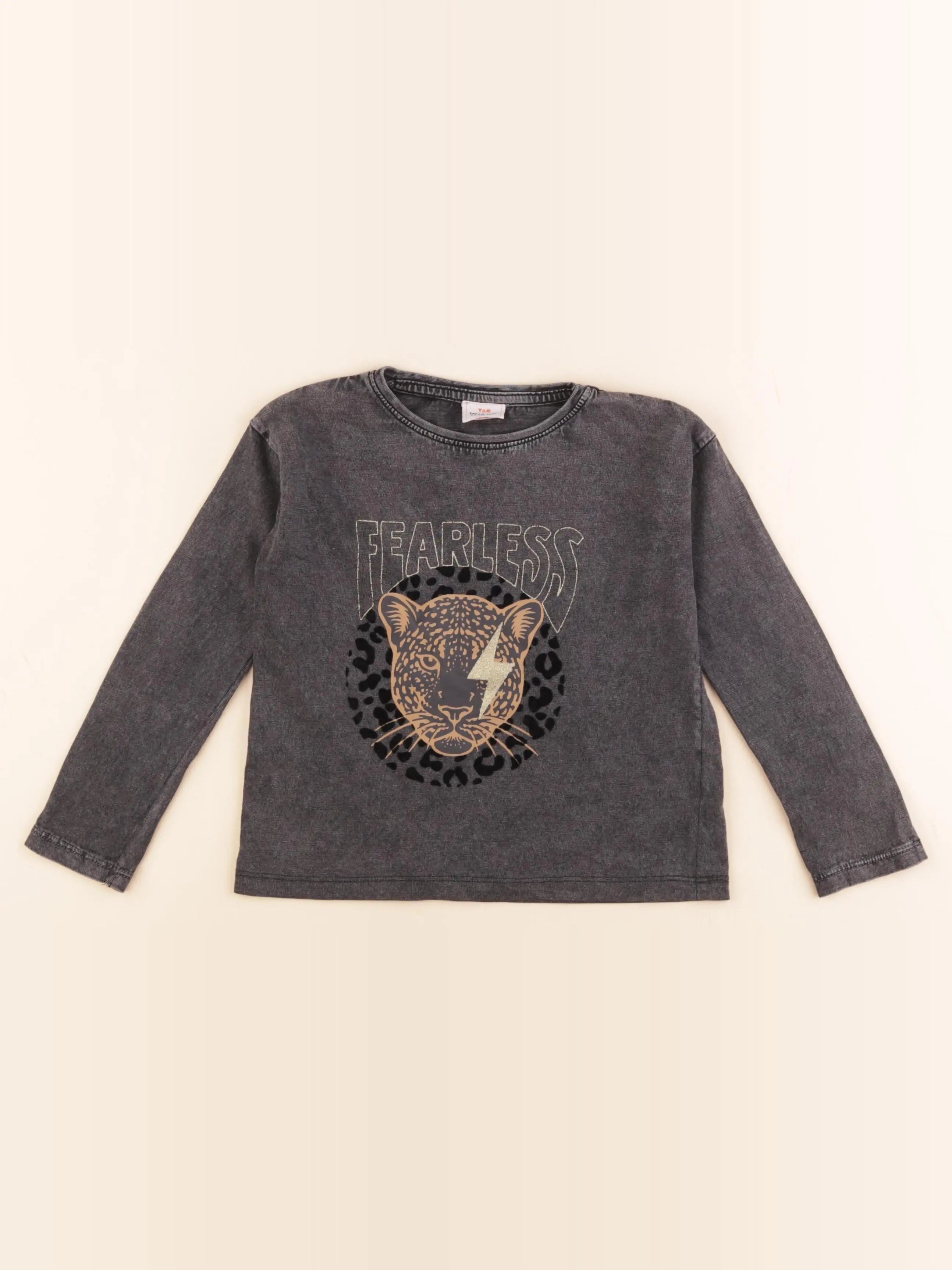 Tape à l'oeil - tee-shirt noir, or - 2/3 ans