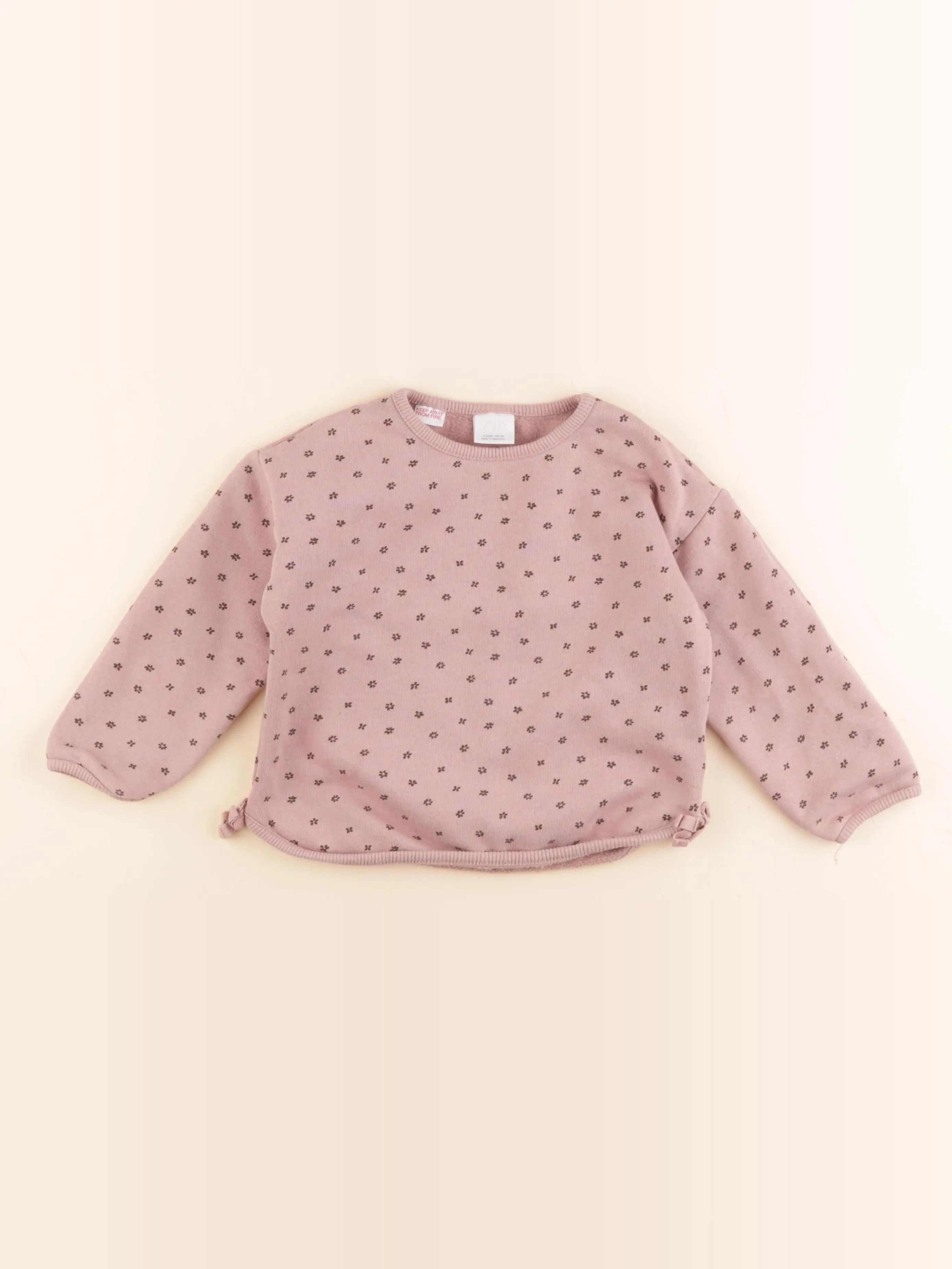 Zara - sweat violet - 5 ans