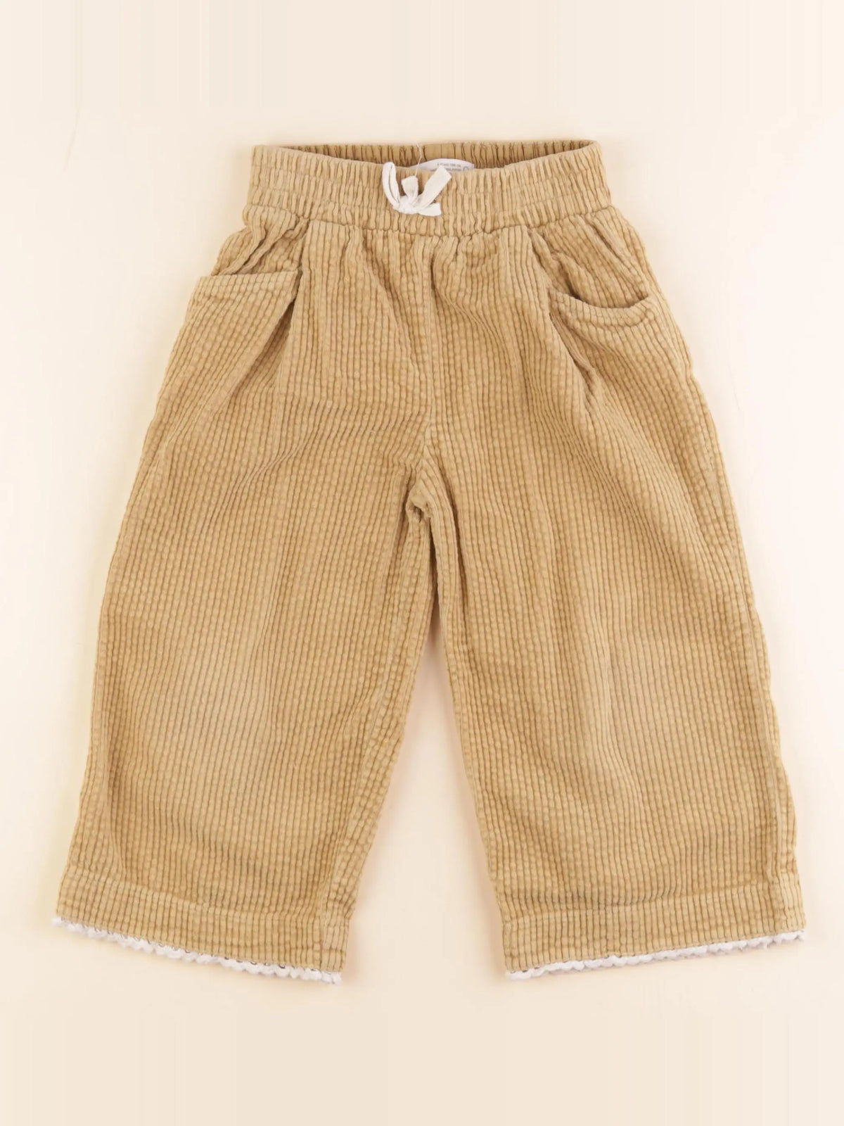 Zara - pantalon jaune - 4 ans