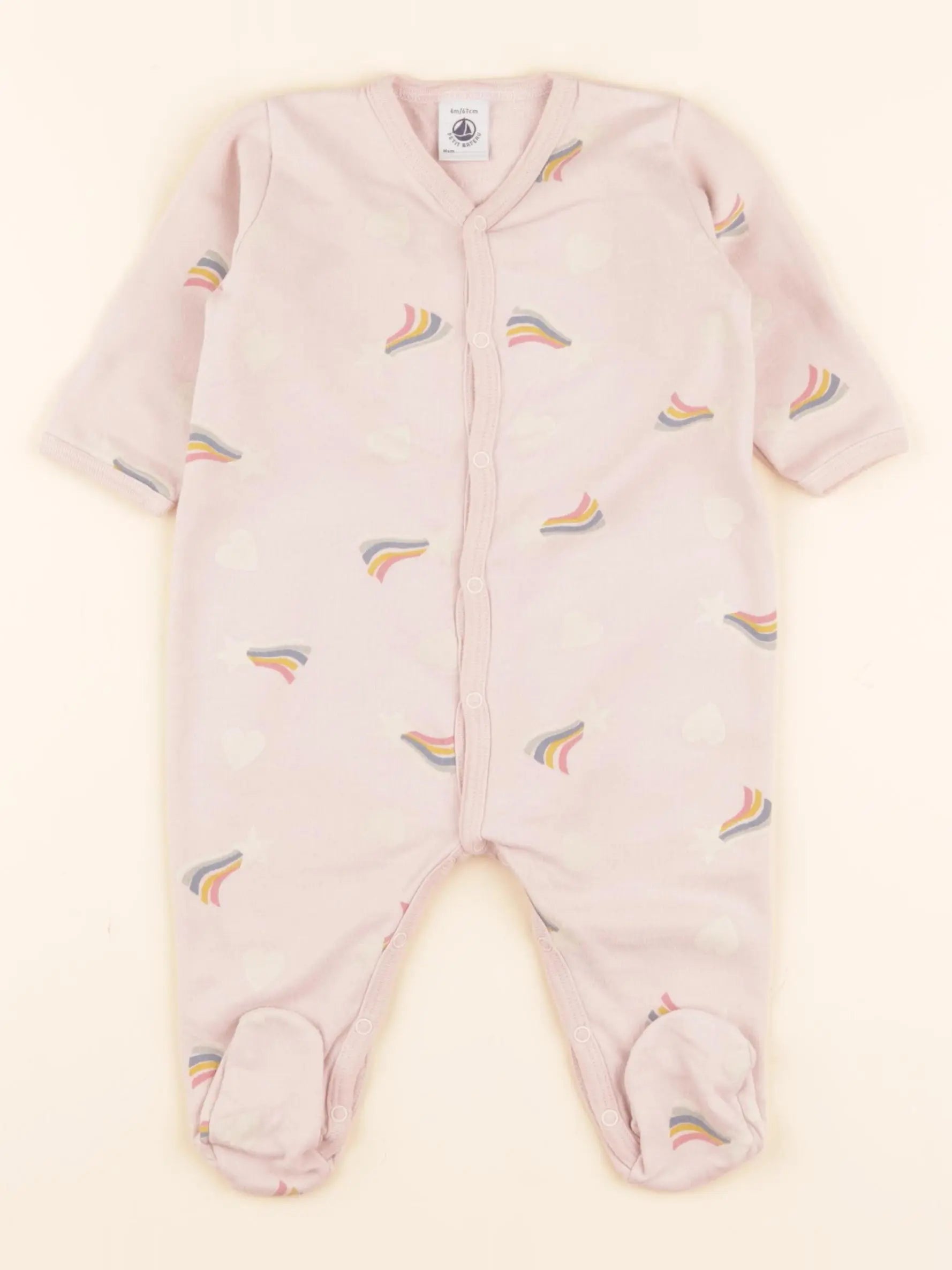 Pyjama coton rose