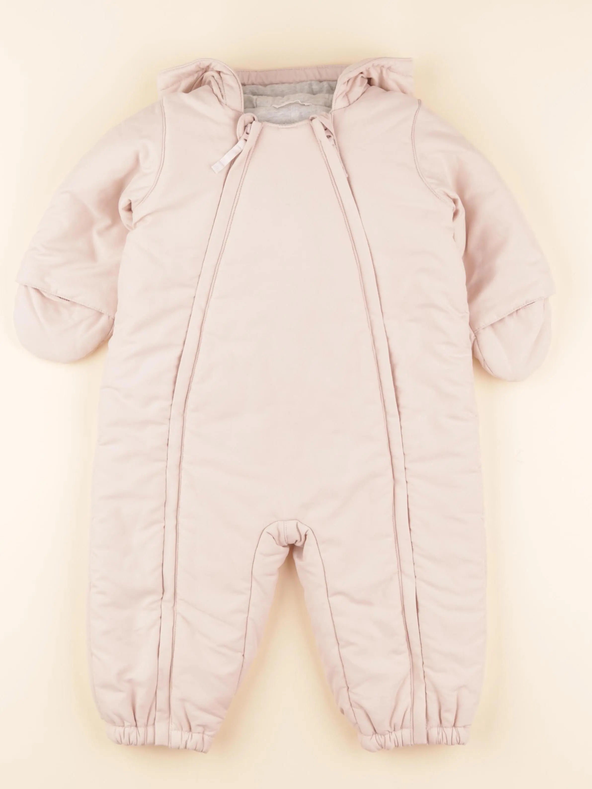 Petit Bateau - combi-pilote rose - 18 mois