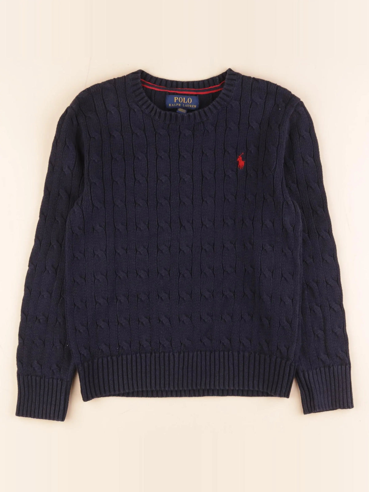 Ralph Lauren - pull bleu - 8 ans
