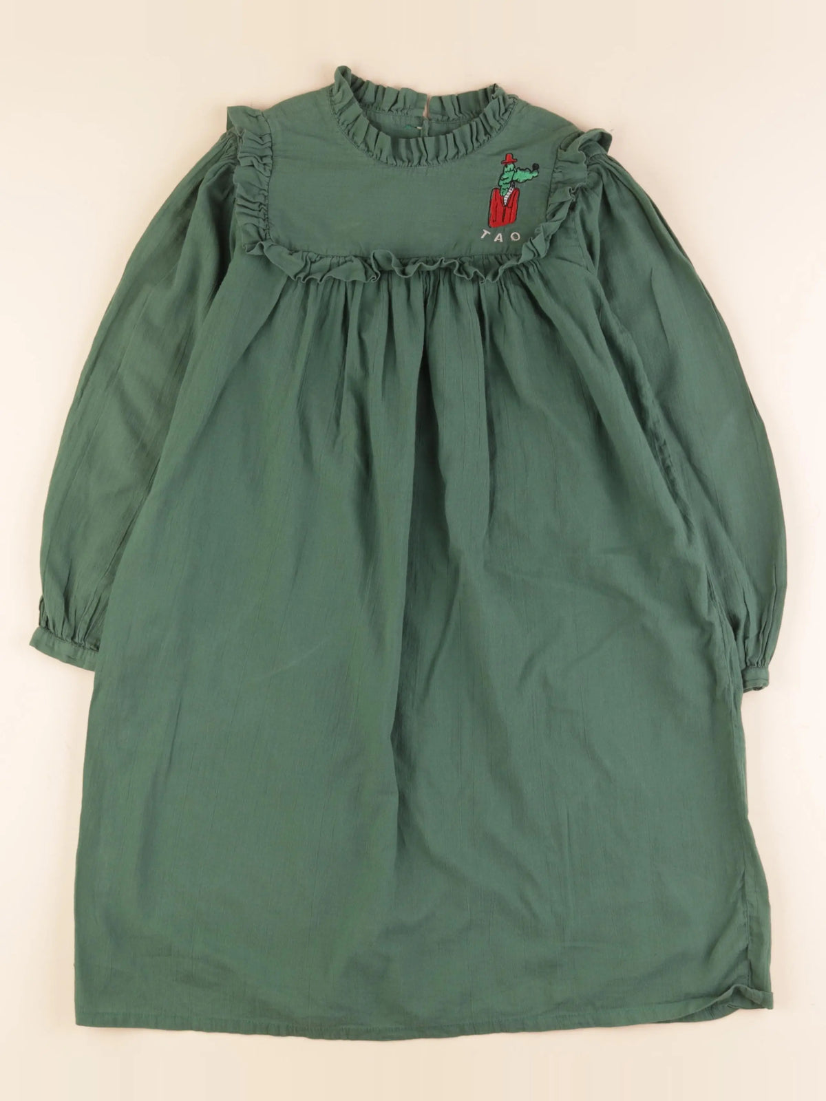 The animals observatory - robe vert - 8 ans