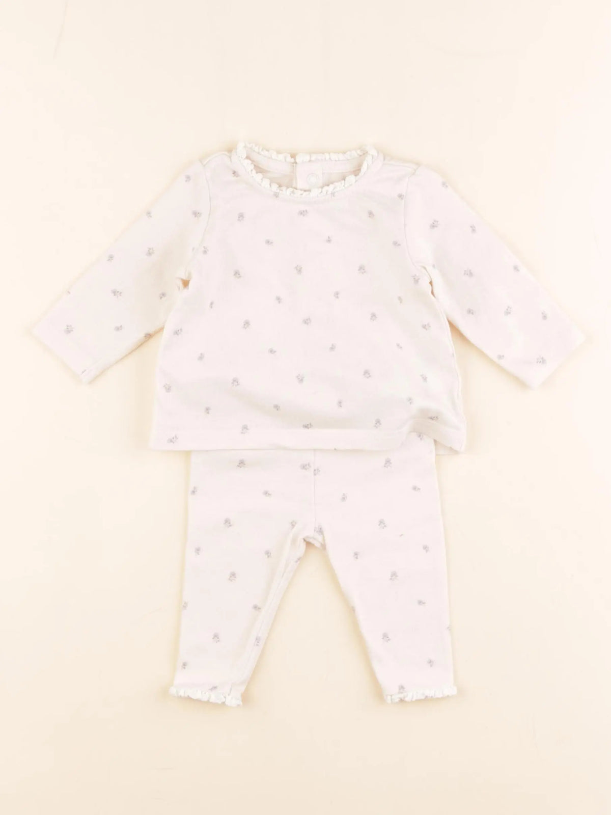 Natalys - ensemble beige - 1 mois