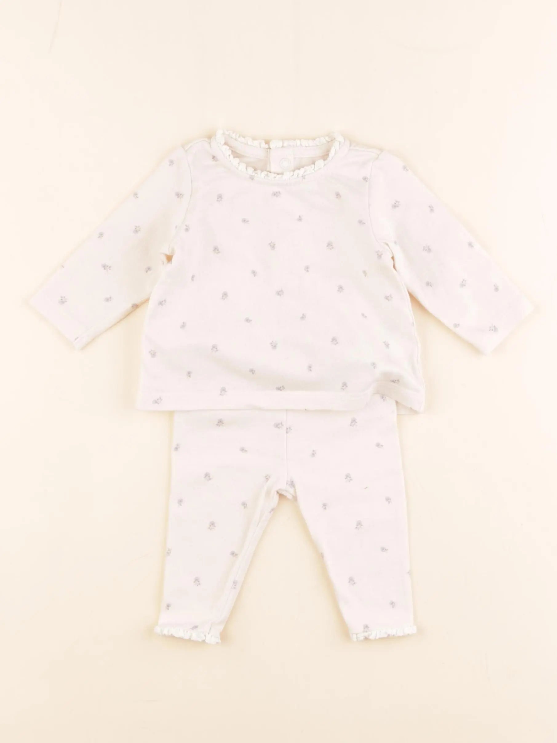 Natalys - ensemble beige - 1 mois