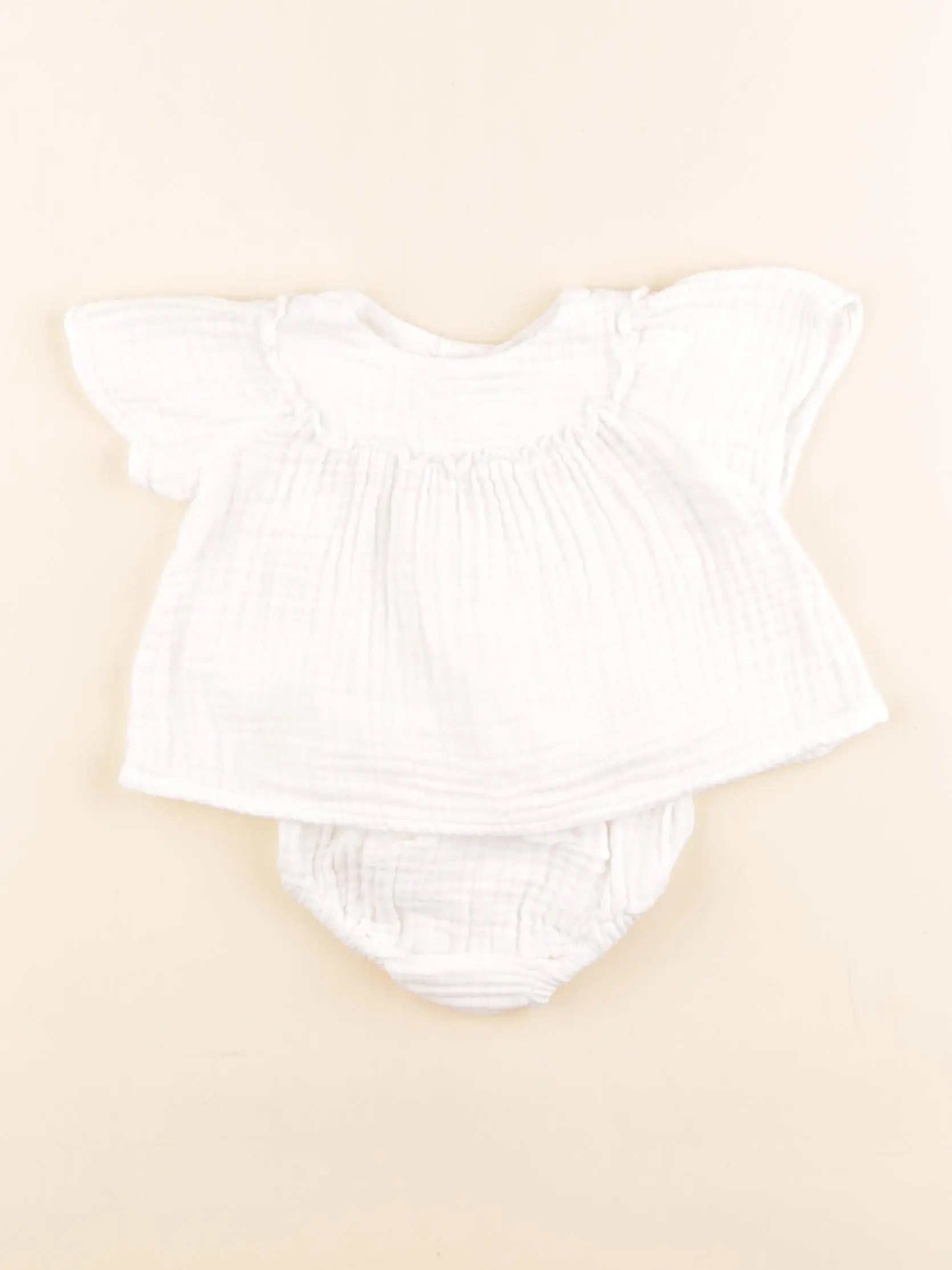 Zara - robe blanc - 1/3 mois