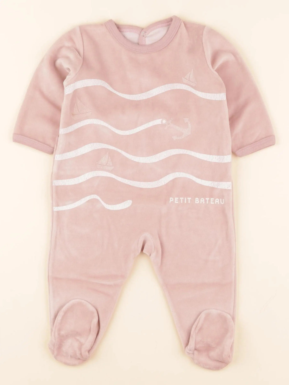 Pyjama velours rose