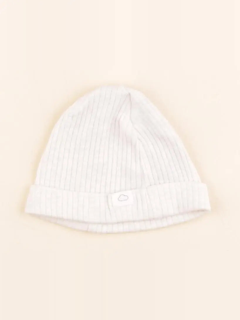 H&M - bonnet beige - 2/4 mois